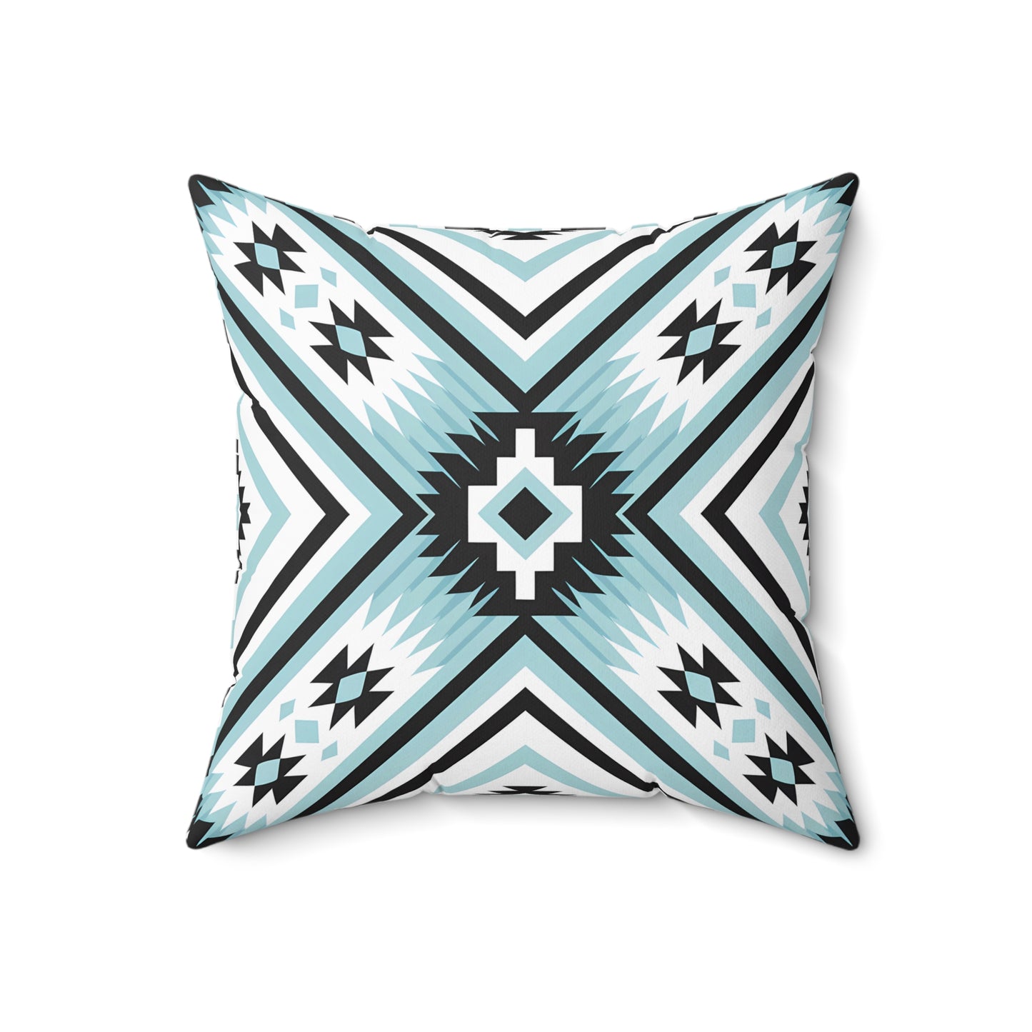 Bohemian Patterned Pillow, Modern Home Decor, Native American Inspired, Decorative Throw Pillow, Cozy Living Room Accent - LOLA VEGAS ART