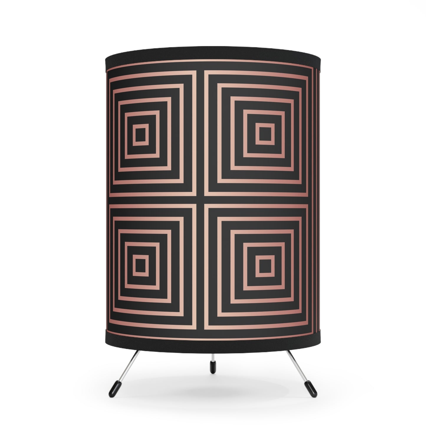 Geometric Tripod Lamp, Modern Lighting Fixture, Unique Home Decor, Perfect for Living Room, Bedroom, Gifts for Housewarming, Minimalist - LOLA VEGAS ART