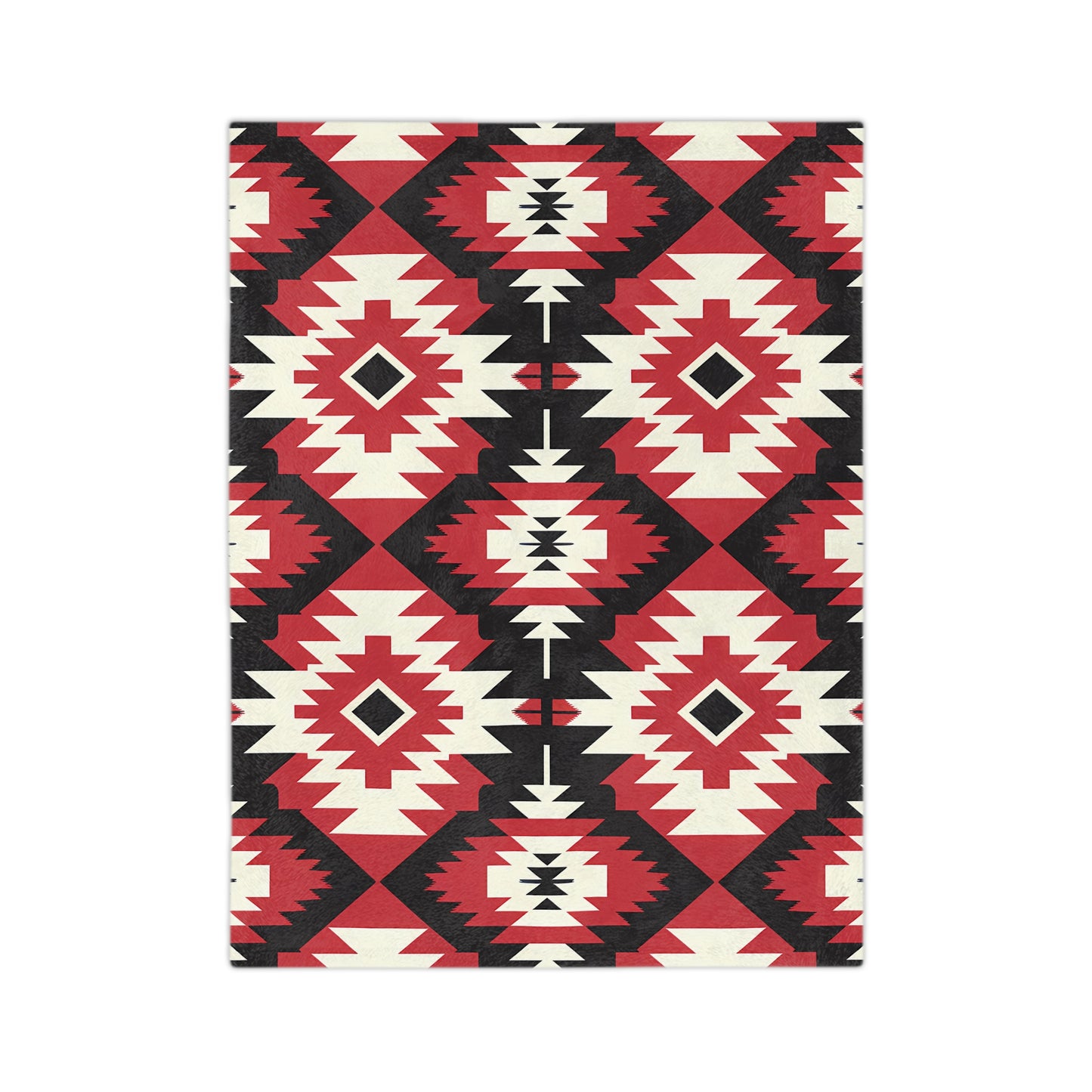 Southwestern Velvet Blanket, Cozy Throw for Home Decoration, Unique Gift for Housewarming, Outdoor Picnic Blanket, Soft Winter Comfort - LOLA VEGAS ART