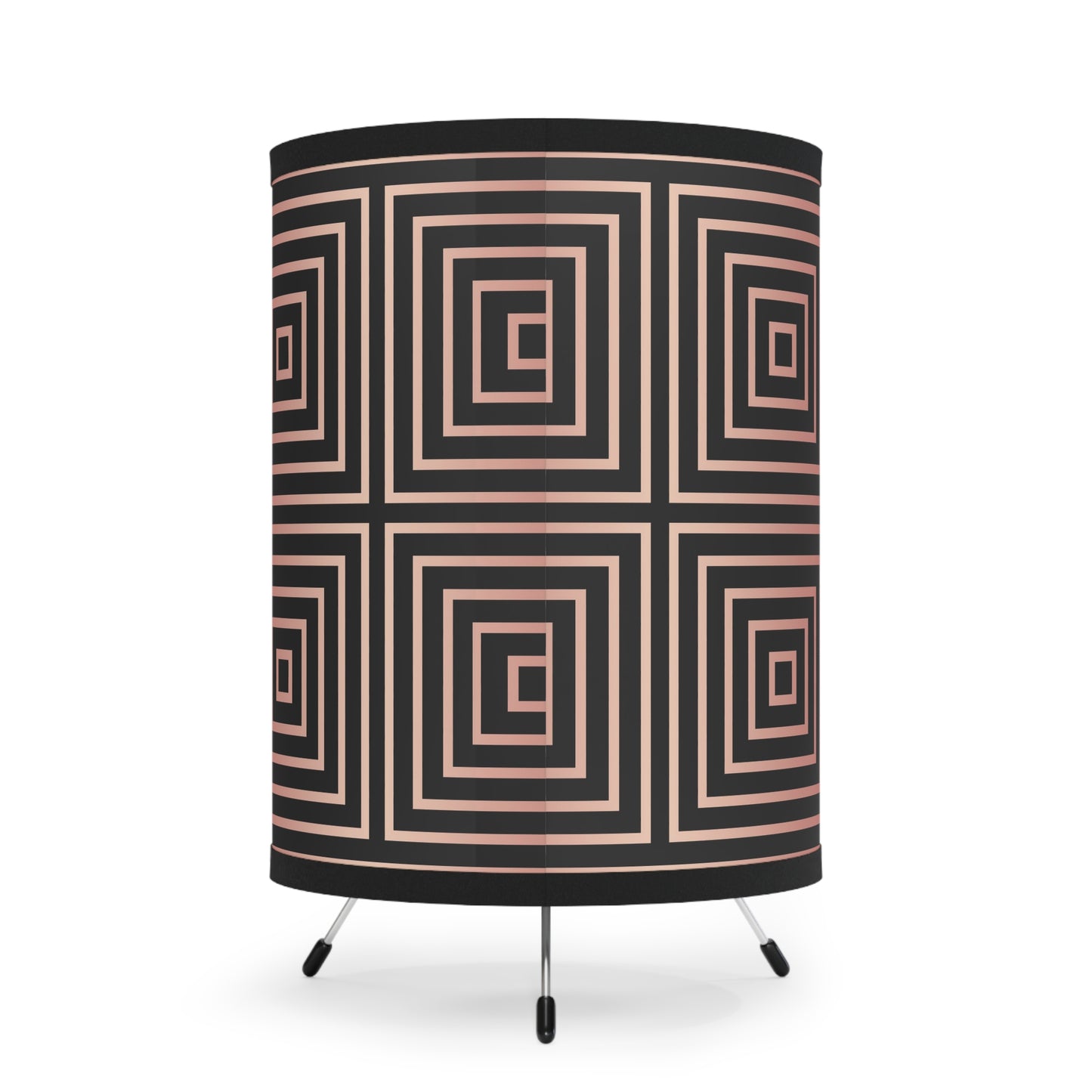 Geometric Tripod Lamp, Modern Lighting Fixture, Unique Home Decor, Perfect for Living Room, Bedroom, Gifts for Housewarming, Minimalist - LOLA VEGAS ART