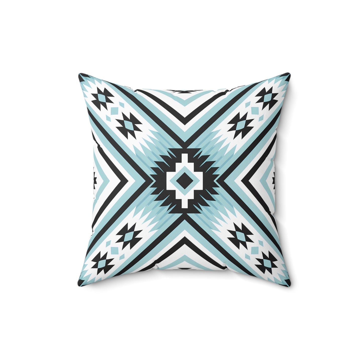 Bohemian Patterned Pillow, Modern Home Decor, Native American Inspired, Decorative Throw Pillow, Cozy Living Room Accent - LOLA VEGAS ART
