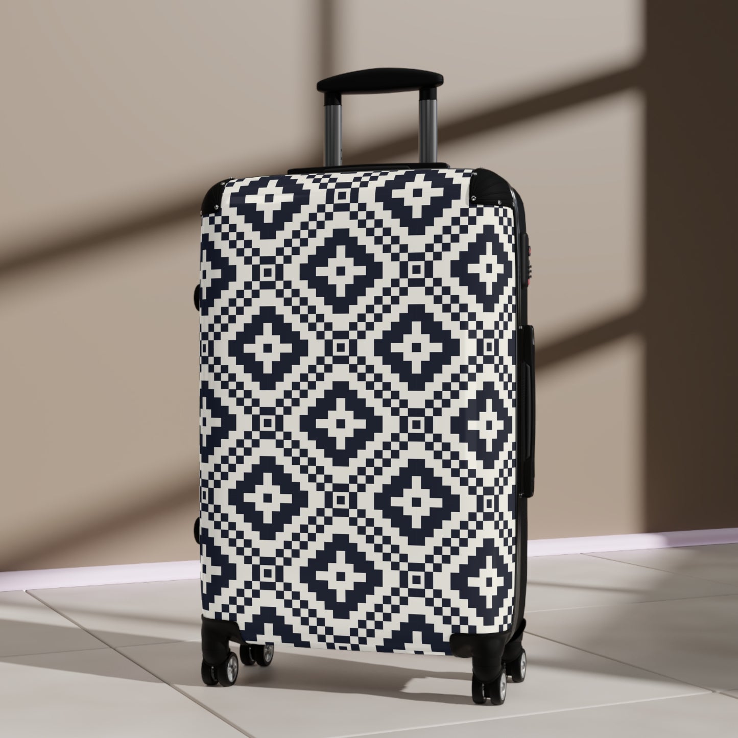 Stylish Travel Suitcase - Trendy Luggage for Adventure Lovers, Perfect for Travel, Holidays, Designs for Wanderers, Jetsetter Gift - LOLA VEGAS ART
