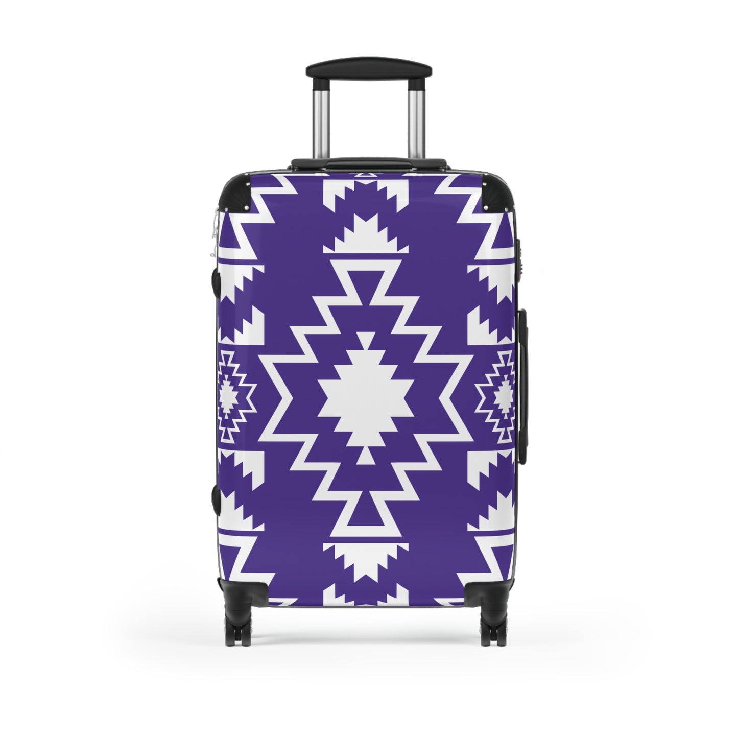 Purple Southwestern Travel Suitcase, Stylish Luggage for Adventurers, Unique Travel Accessory, Perfect Gift for Travelers, Vacation Suitcase