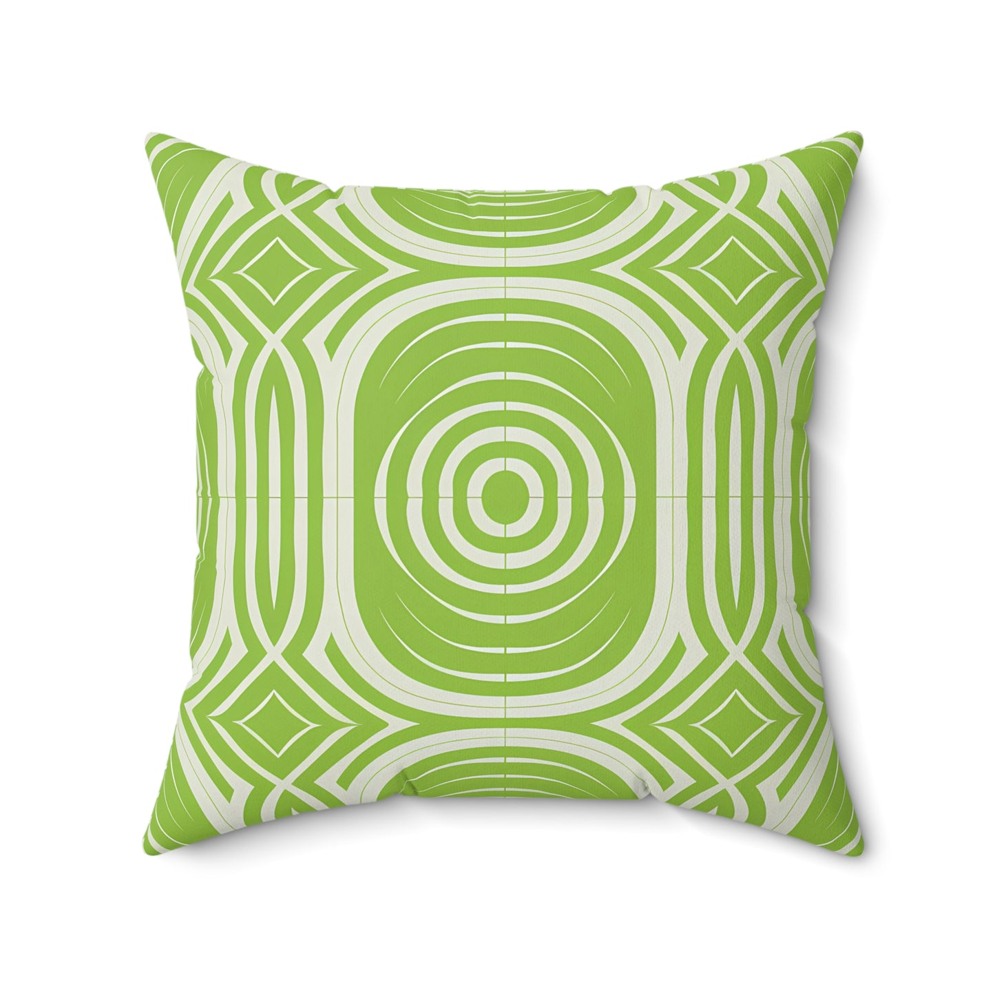 Lively Green Decorative Pillow , Cozy Home Accent, Modern Living Room Decor, Gift for Friends, Spring Home Makeover, Boho Home Decor - LOLA VEGAS ART