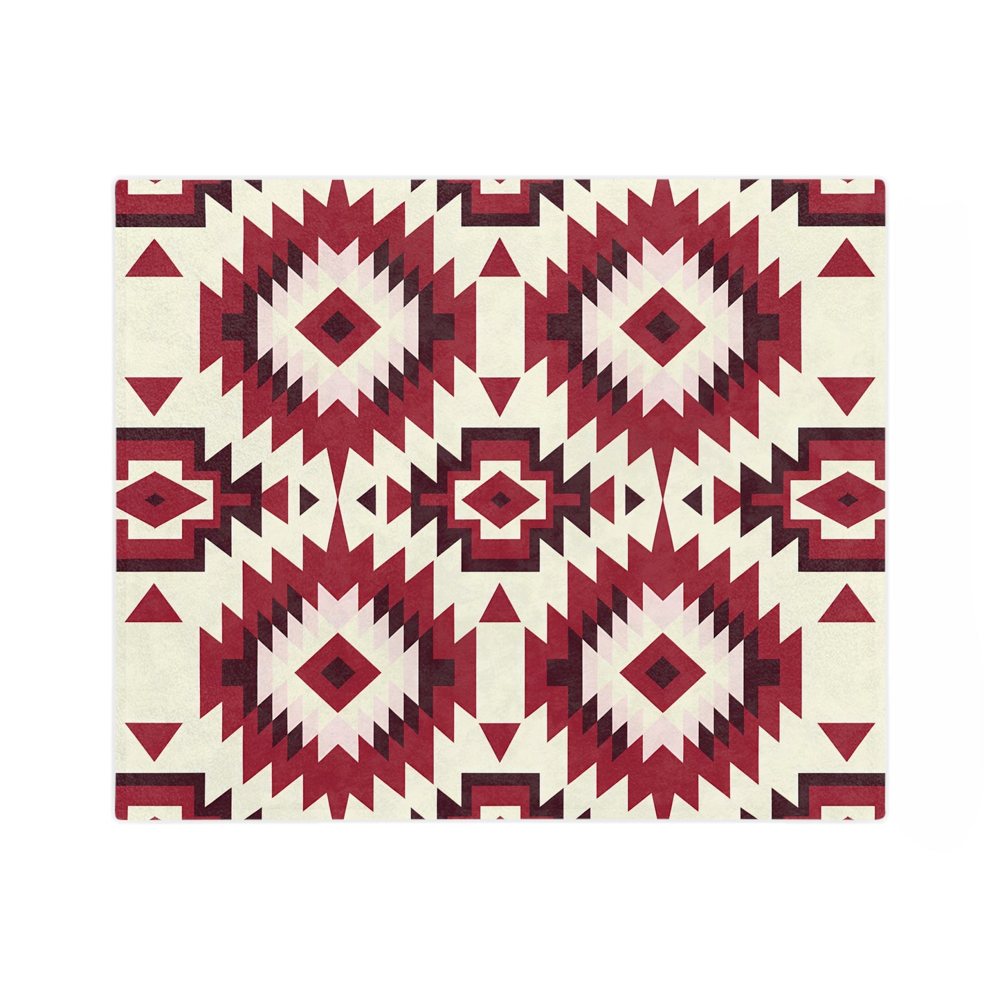 Aztec Pattern Microfiber Blanket - Cozy Home Decor, Ethnic Throw Blanket, Perfect for Gifts, Boho Living Room Accessory, Warm Comfort Item - LOLA VEGAS ART