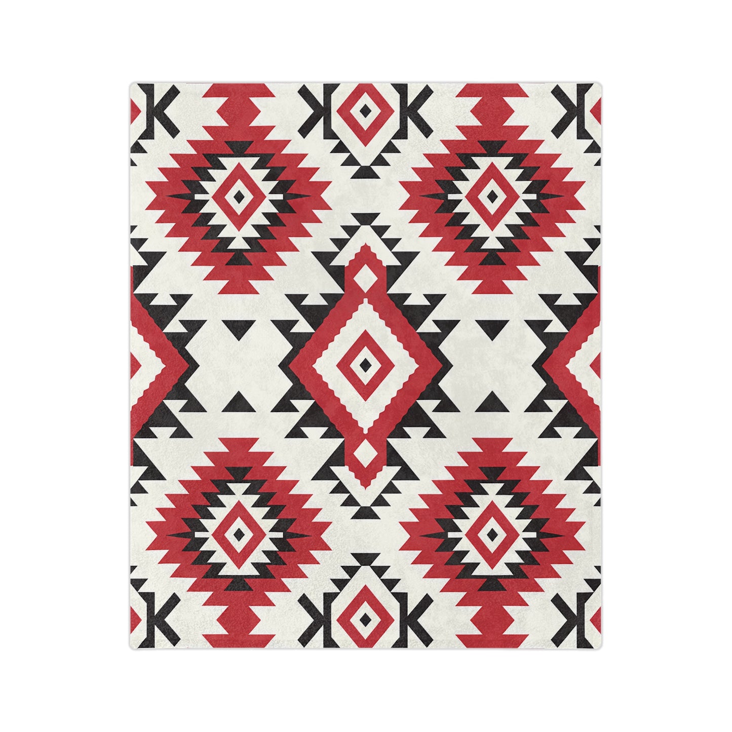 Cozy Native American Pattern Blanket, Soft Snuggly Throw for Home Décor, Perfect for Cozy Evenings, Travel Blanket, Gift for Any Occasion - LOLA VEGAS ART