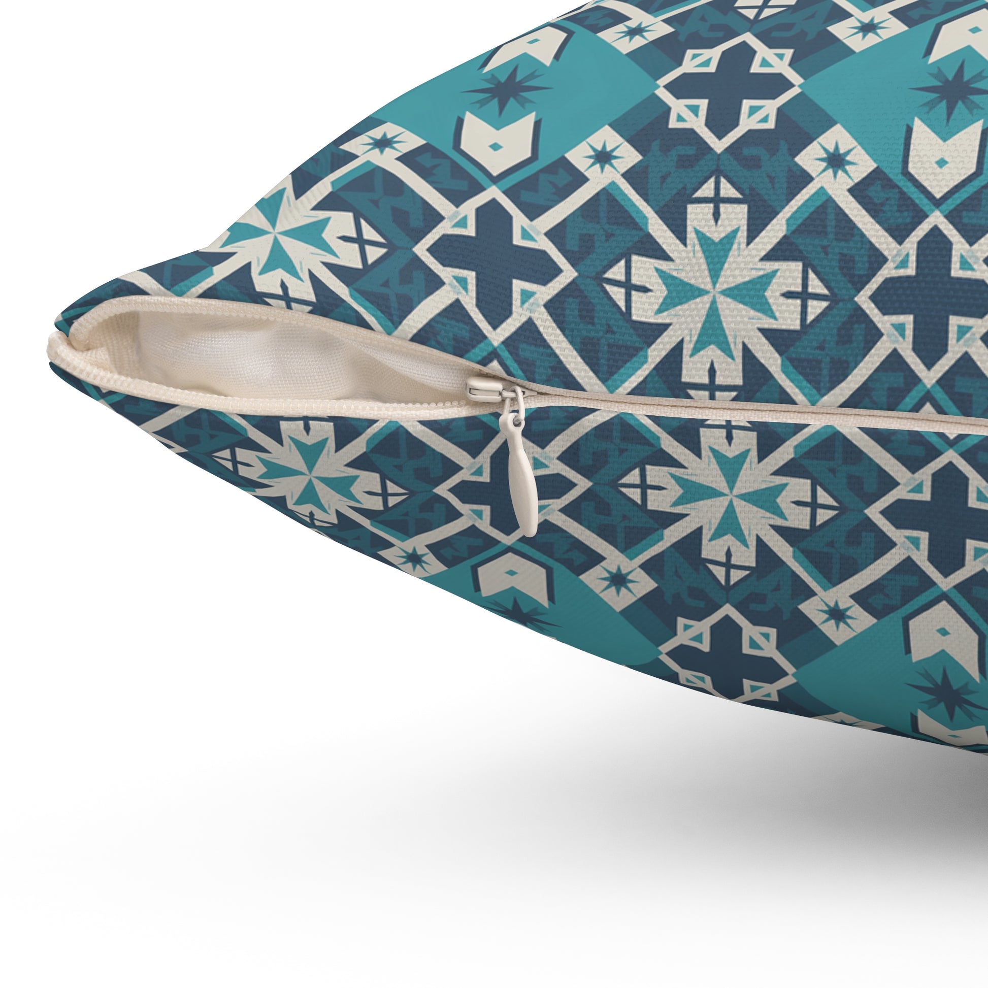 Boho Geometric Pillow - Cozy Home Decor, Modern Living Room Accent, Gift for Housewarming,  Decorative Throw Pillow, Soft Cushion - LOLA VEGAS ART