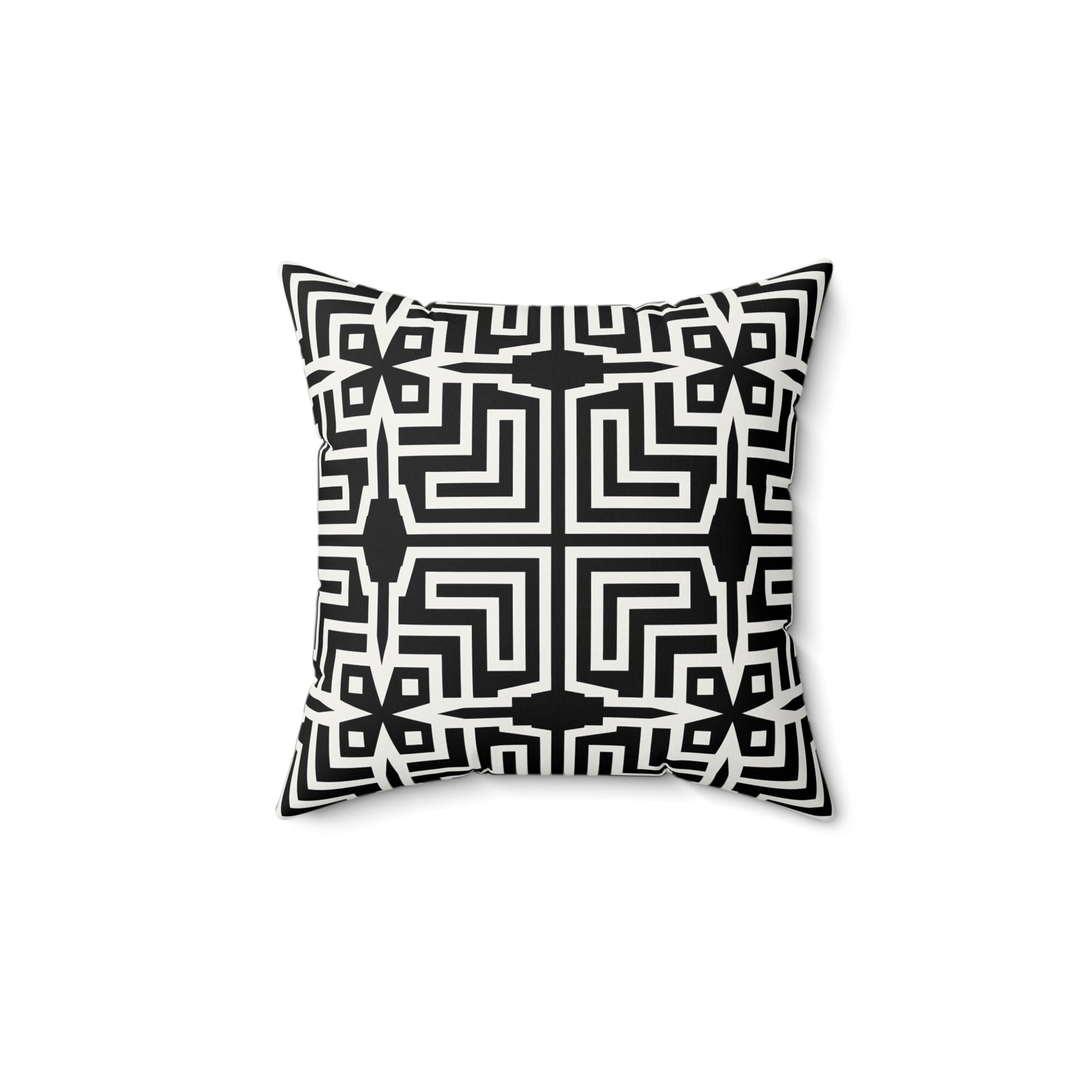 Stylish Geometric Throw Pillow, Modern Home Decor, Boho Accent Cushion, Unique Gift for Housewarming, Cozy Living Room Accessory - LOLA VEGAS ART