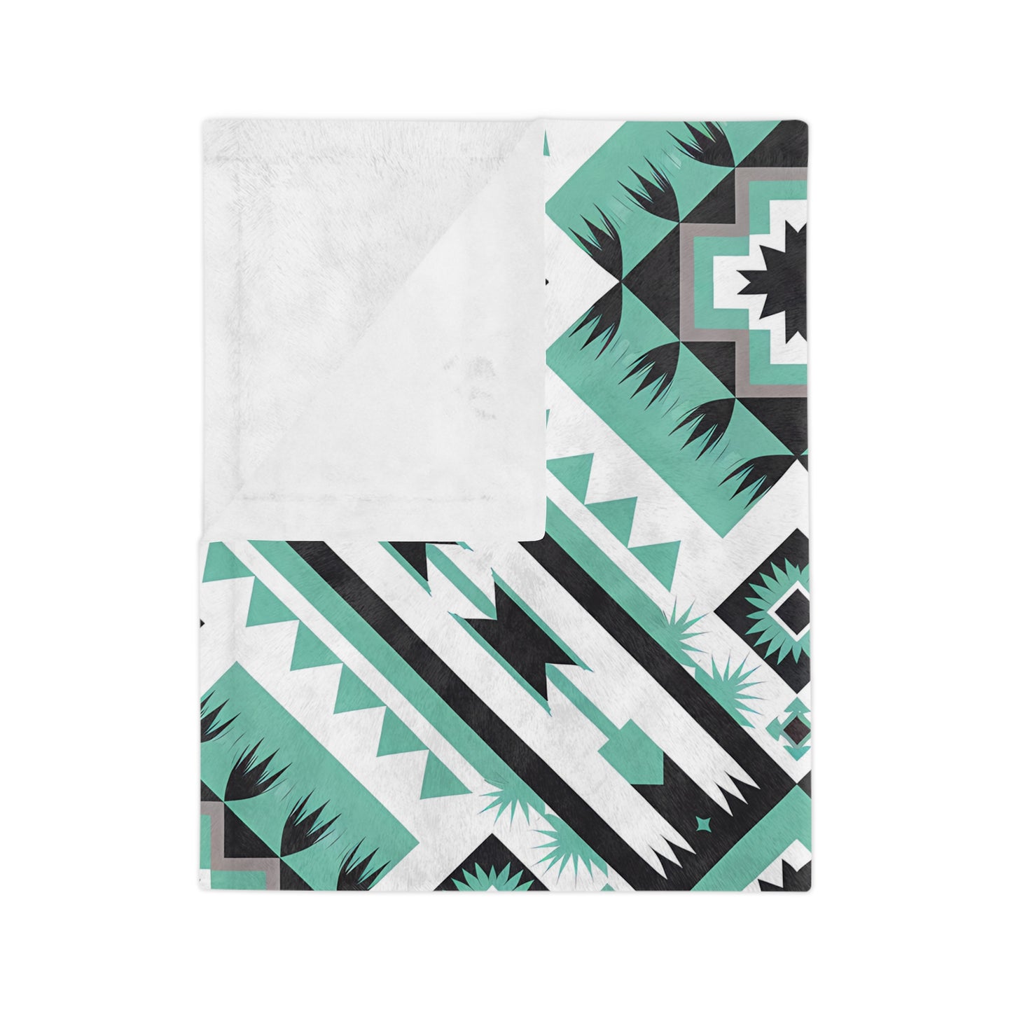 Cozy Southwest Pattern Blanket, Soft Microfiber Throw, Perfect for Home Decor, Picnic, or Gift, Aztec Inspired Design - LOLA VEGAS ART