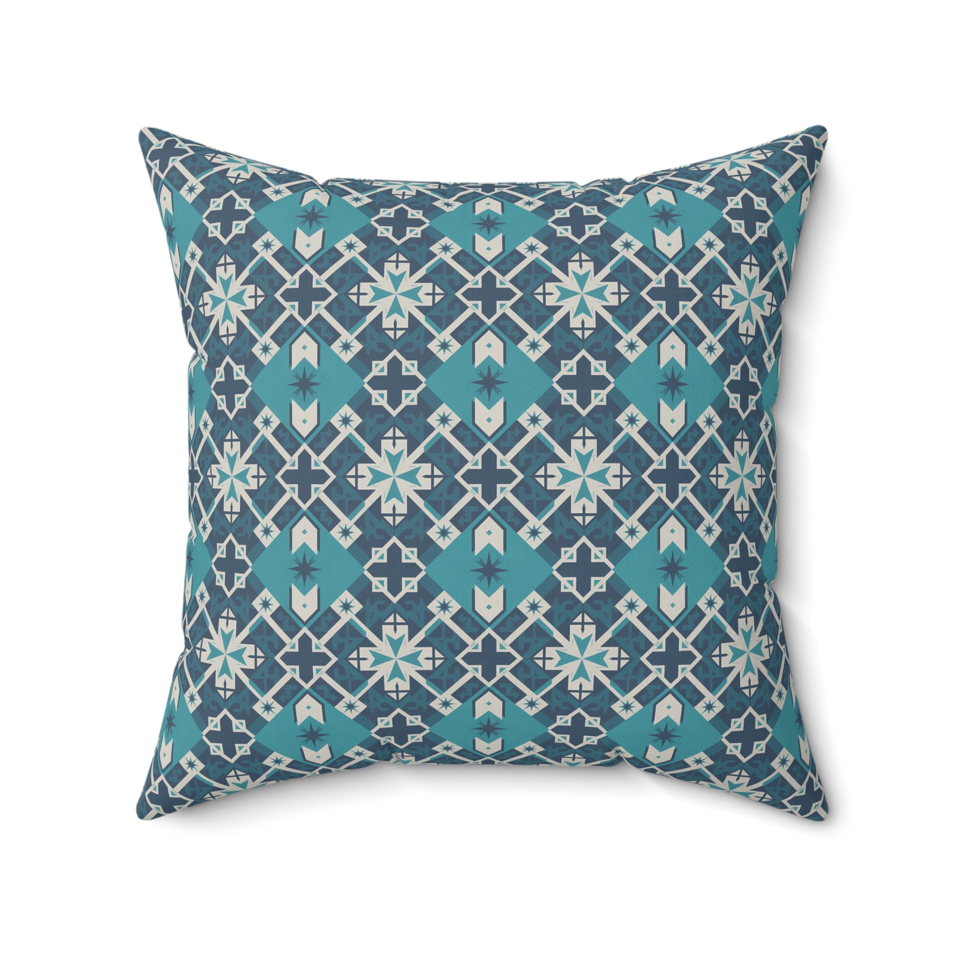 Boho Geometric Pillow - Cozy Home Decor, Modern Living Room Accent, Gift for Housewarming,  Decorative Throw Pillow, Soft Cushion - LOLA VEGAS ART