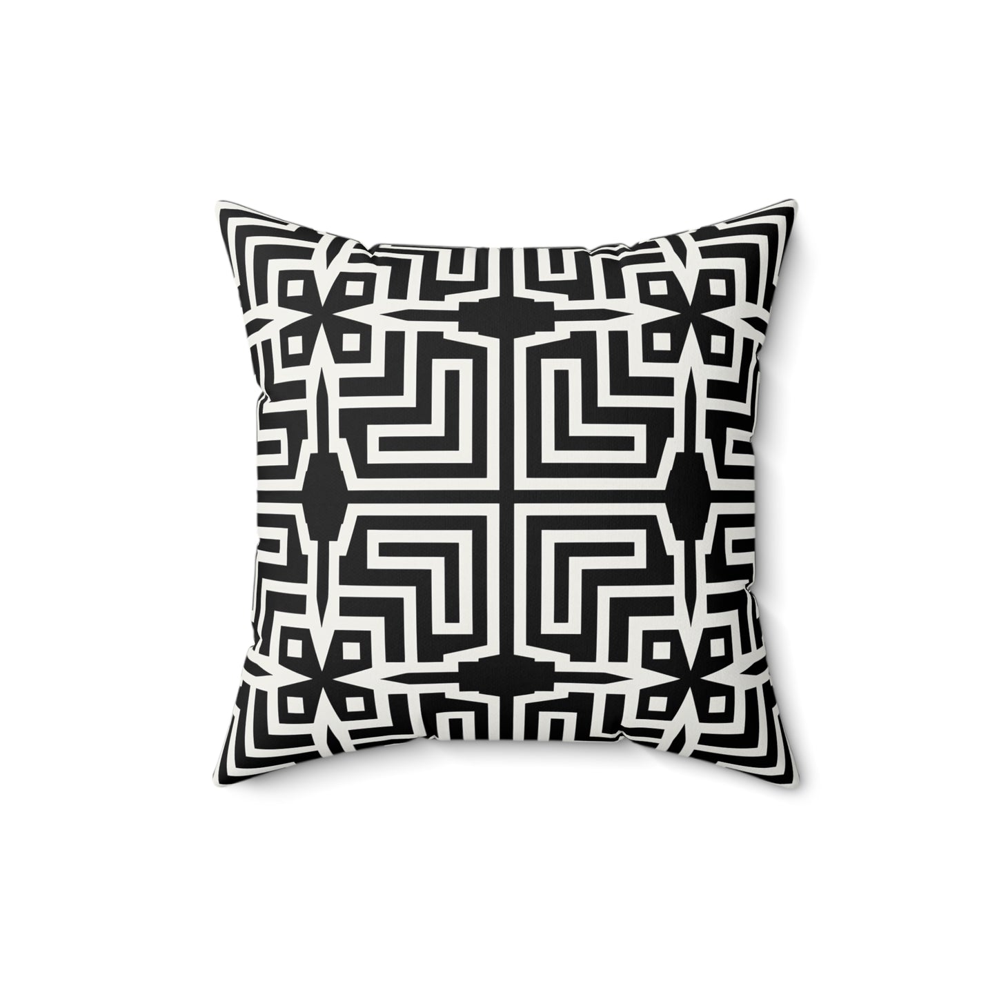 Stylish Geometric Throw Pillow, Modern Home Decor, Boho Accent Cushion, Unique Gift for Housewarming, Cozy Living Room Accessory