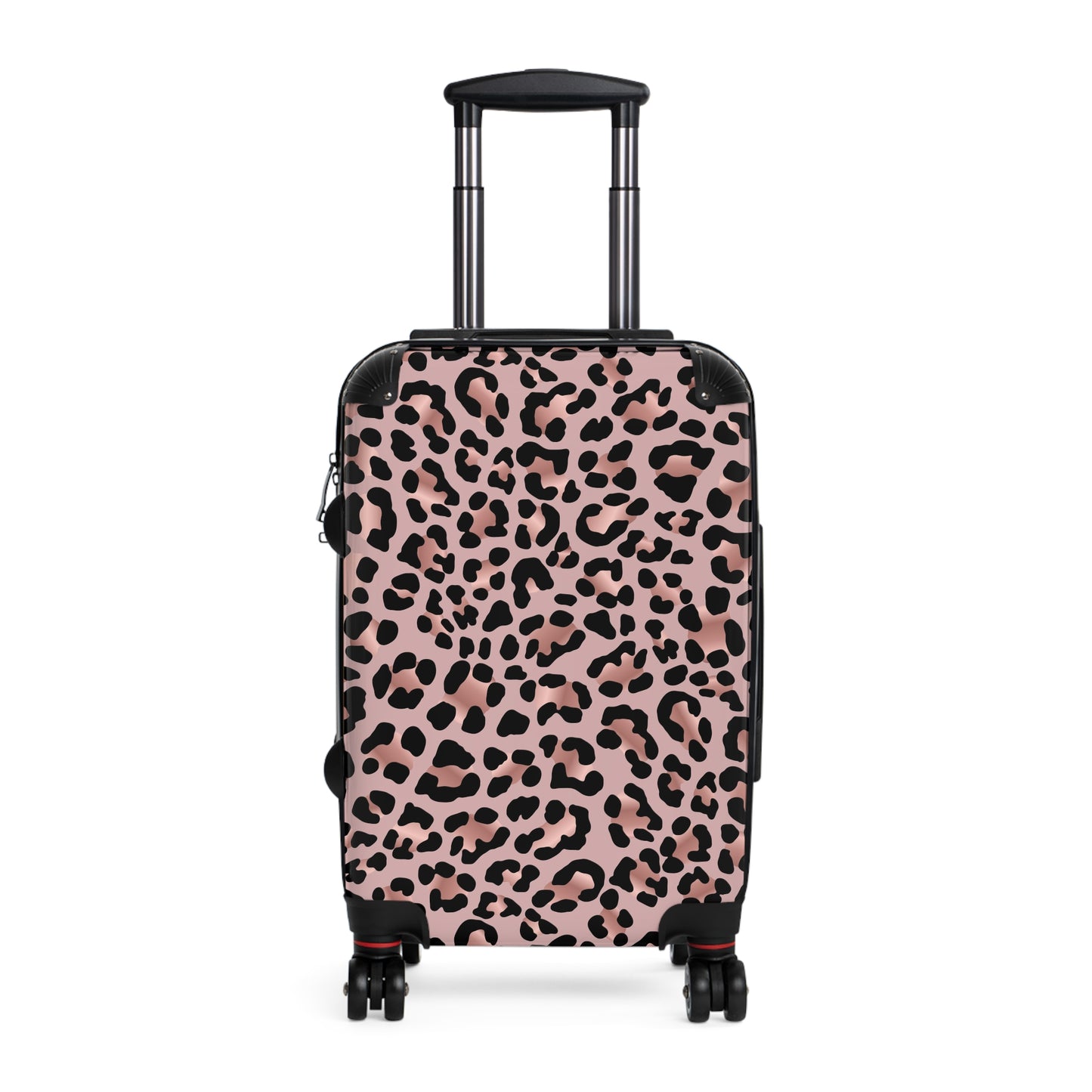 Suitcase, Luggage, Travel Bag, Suitcase for Women, Leopard Print Suitcase, Pink and Black Luggage, Glam Traveler Gift, Luxury Suitcase, - LOLA VEGAS ART