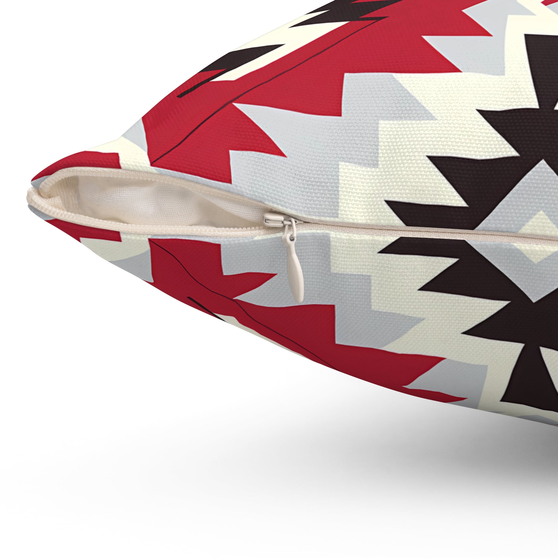 Tribal Print Decorative Pillow | Cozy Home Accent | Boho Style Cushion | Gift for Housewarming | Native American Design, Throw Pillow, - LOLA VEGAS ART