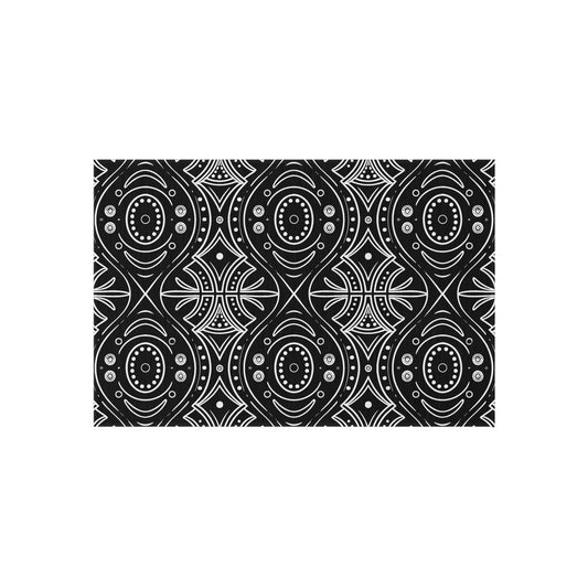 Stylish Outdoor Rug for Patio Decor, Modern Outdoor Mat for Deck, Stylish Area Rug for Garden, Versatile Floor Covering for Entertaining - LOLA VEGAS ART