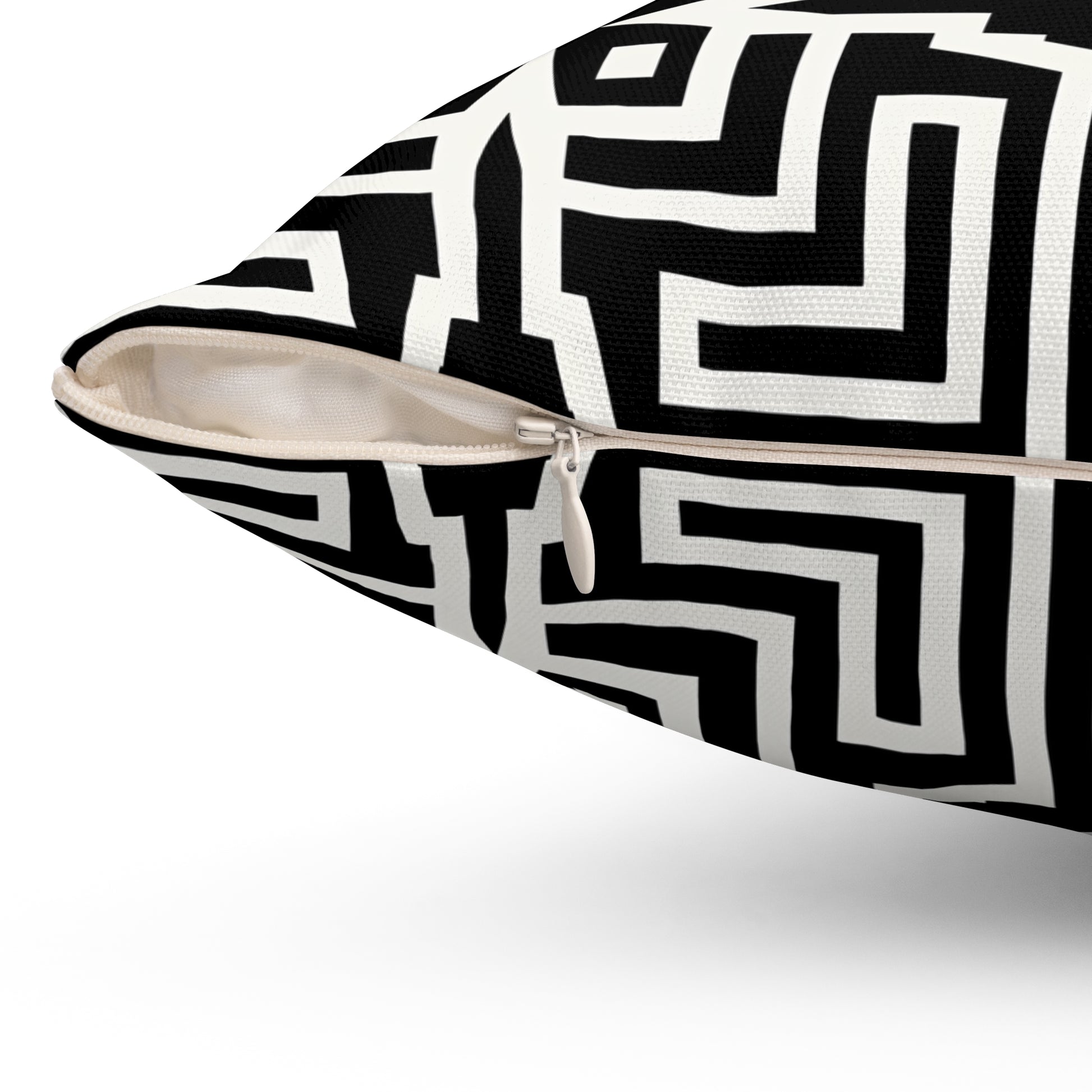 Stylish Geometric Throw Pillow, Modern Home Decor, Boho Accent Cushion, Unique Gift for Housewarming, Cozy Living Room Accessory - LOLA VEGAS ART