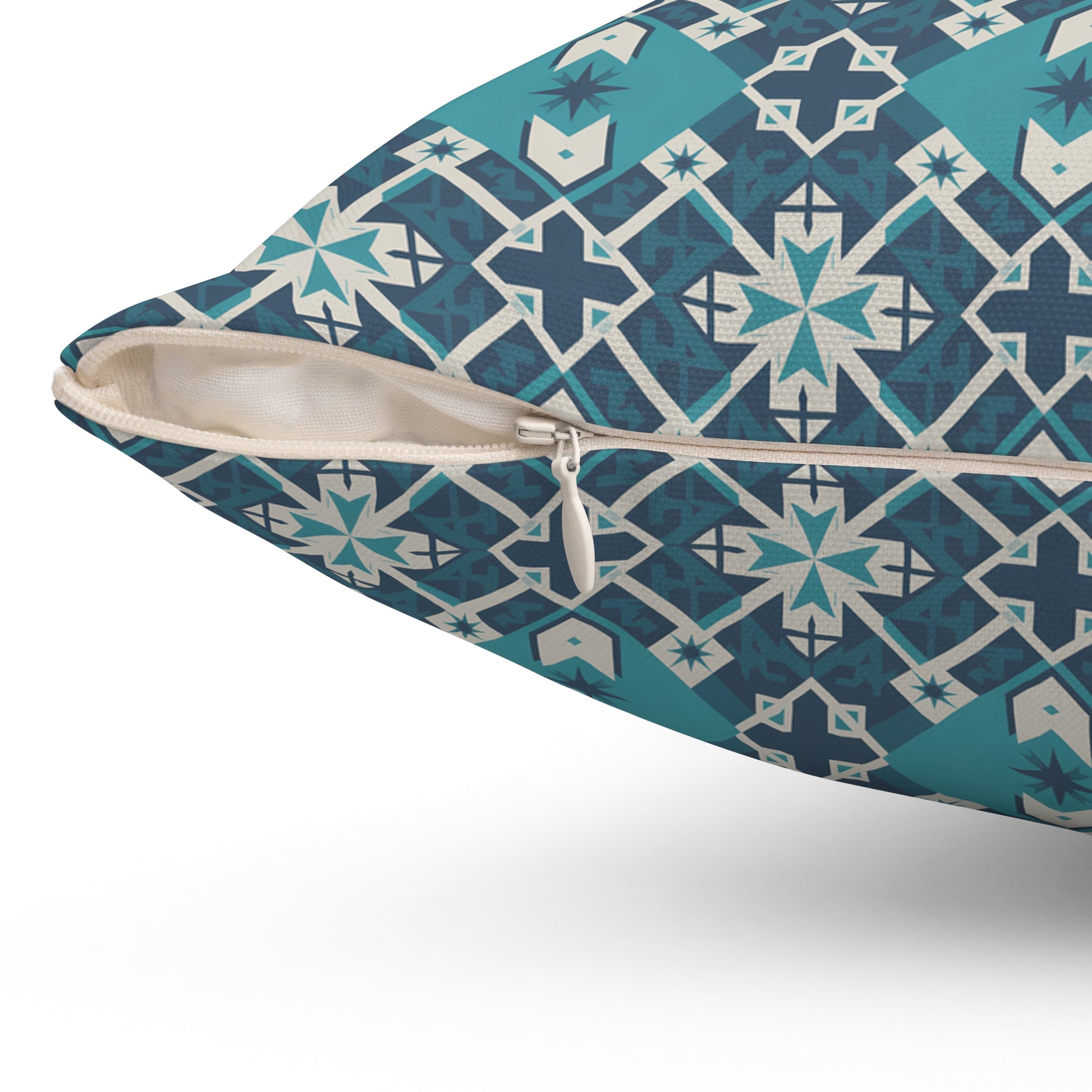 Boho Geometric Pillow - Cozy Home Decor, Modern Living Room Accent, Gift for Housewarming,  Decorative Throw Pillow, Soft Cushion - LOLA VEGAS ART