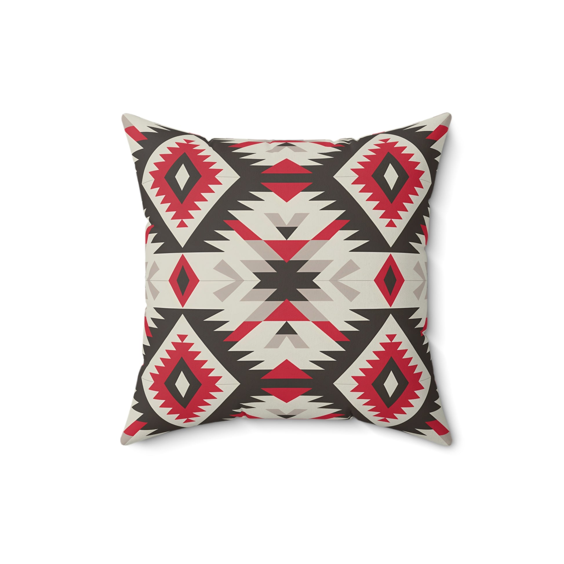 Tribal Pattern Decorative Pillow, Cozy Home Decor, Bohemian Accent Cushion, Modern Throw Pillow, Gift for Housewarming, Festival Vibes - LOLA VEGAS ART