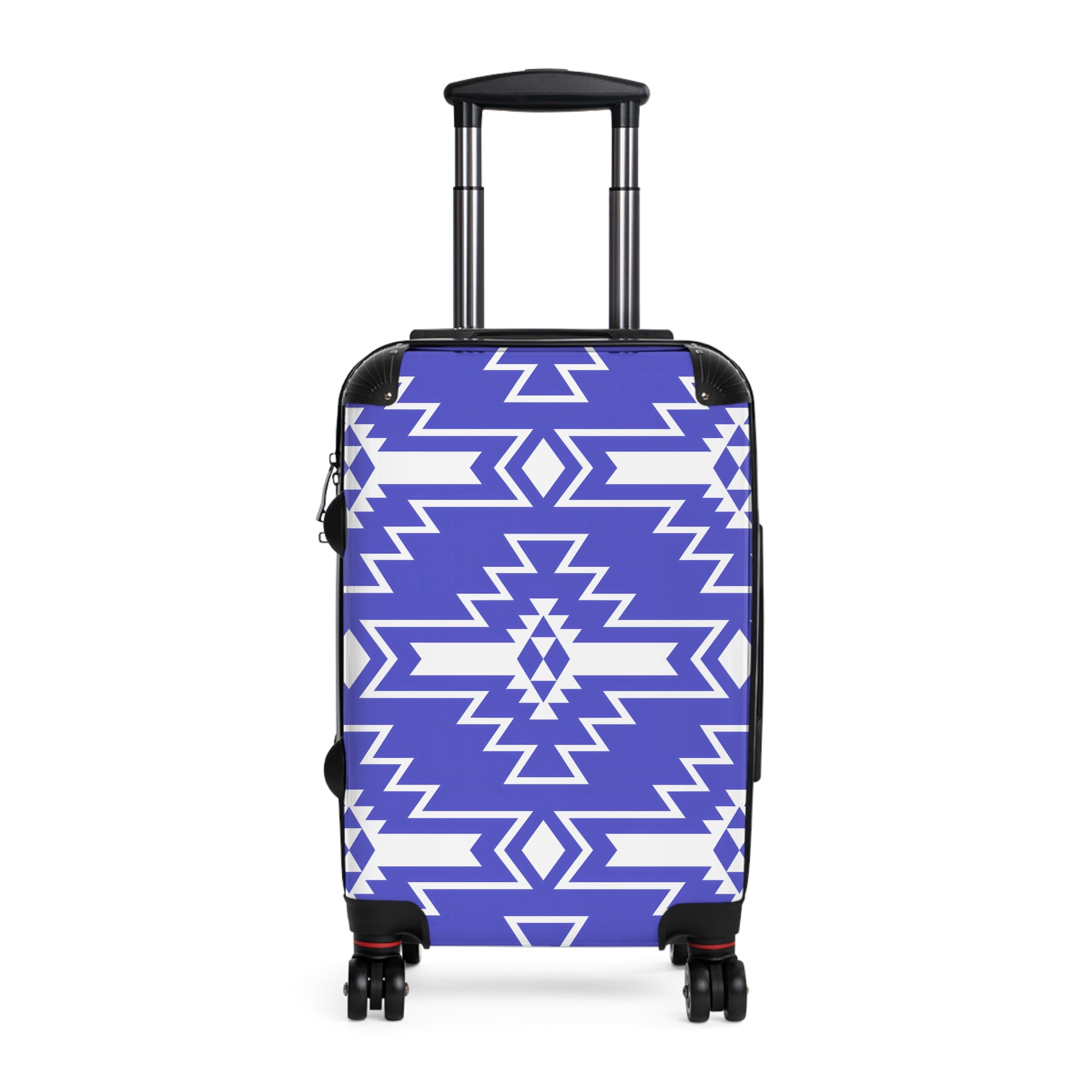 Trendy Patterned Suitcase - Stylish Luggage for Travel Enthusiasts, Personalized Travel Gear, Unique Gifts, Vacation Essentials, Adventure - LOLA VEGAS ART