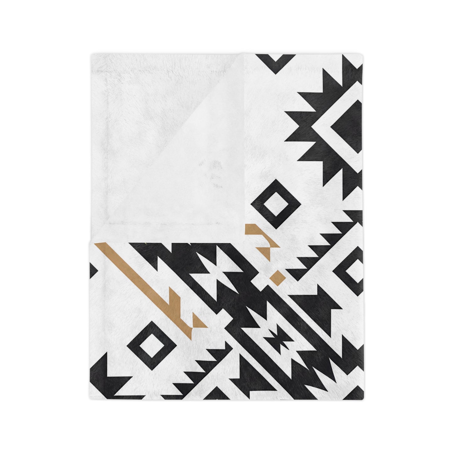 Geometric Pattern Microfiber Blanket, Cozy Home Decor, Stylish Gift, Warm Throw for All Occasions, Modern Bedspread - LOLA VEGAS ART