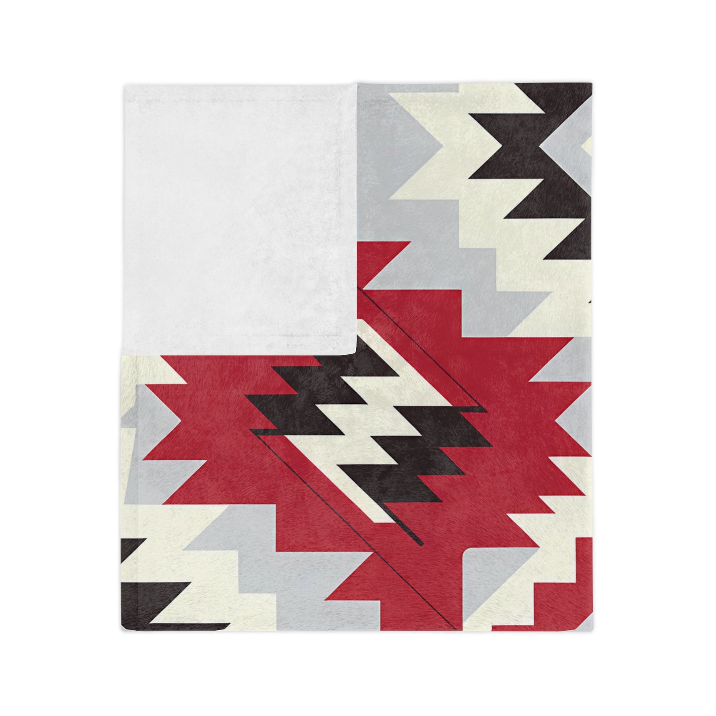 Cozy Southwestern Velveteen Microfiber Blanket | Boho Home Decor, Gift for Him/Her, Warm Throw for Couches, Camping, Bedroom - LOLA VEGAS ART