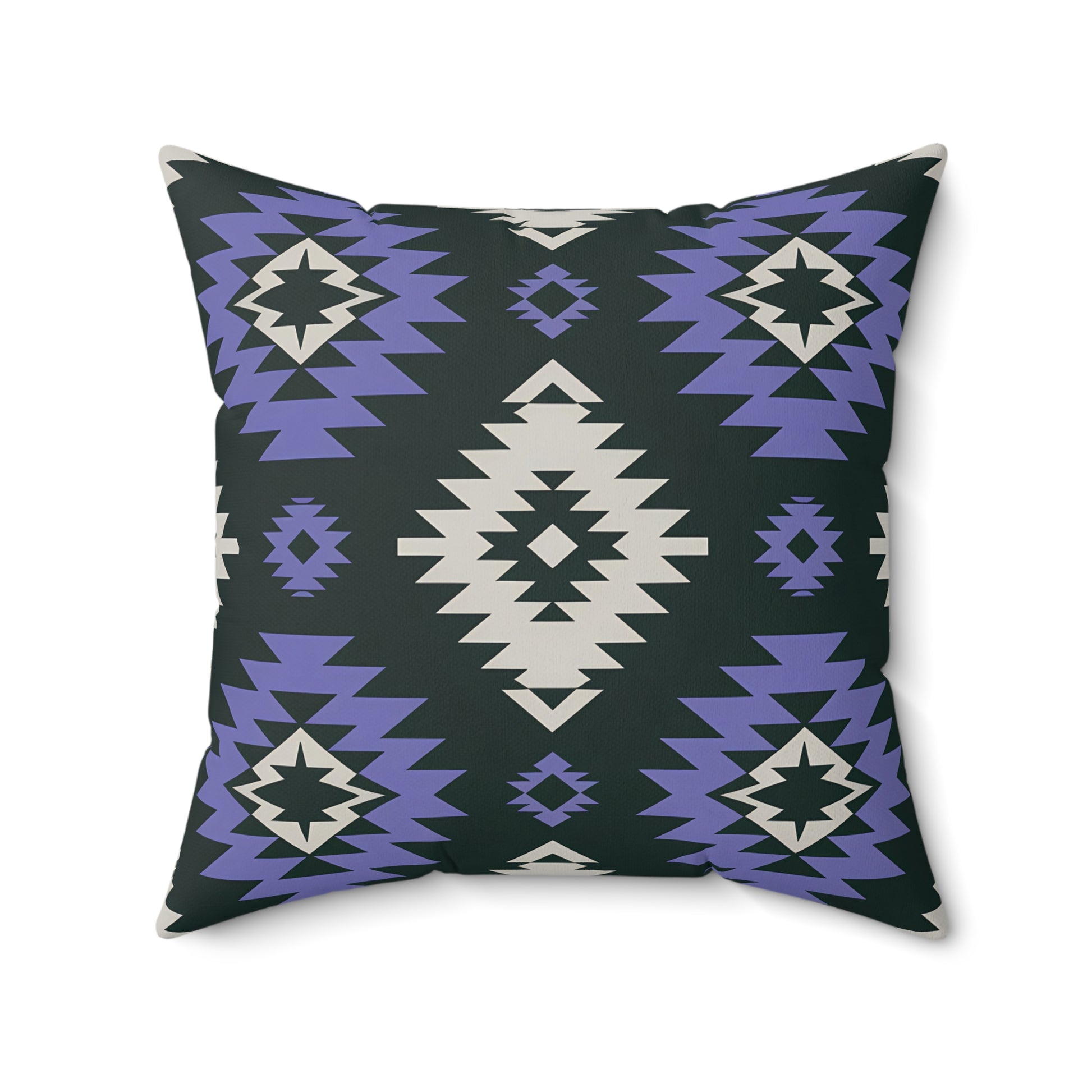Boho Chic Square Pillow, Modern Home Decor, Stylish Couch Cushion, Tribal Pattern Throw Pillow, Cozy Living Room Accent, Southwestern Decor - LOLA VEGAS ART