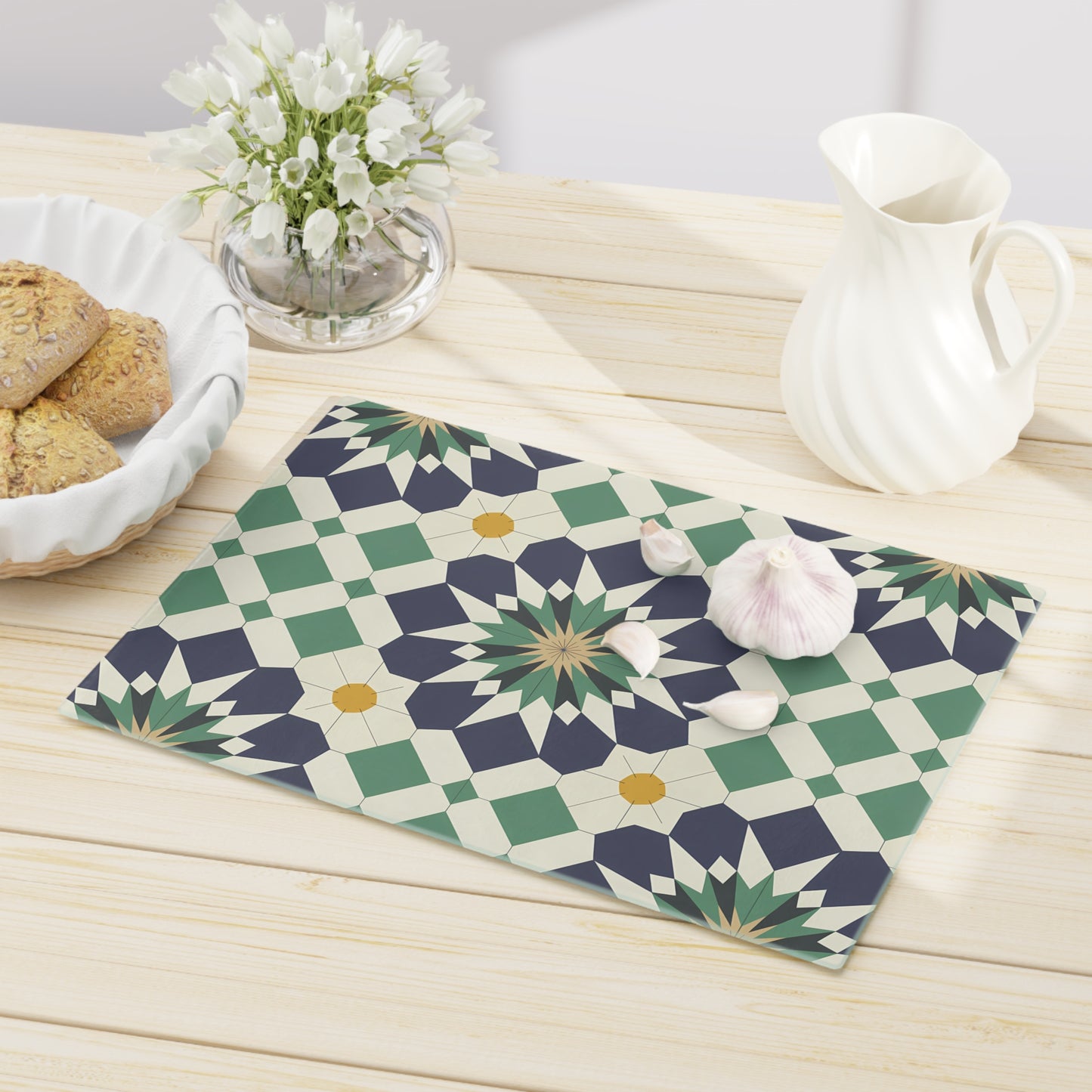 Artisan Cutting Board, Boho Kitchen Decor, Unique Gift for Home Chefs, Charcuterie Board, Personalized Wedding Present, Kitchen Accessories - LOLA VEGAS ART