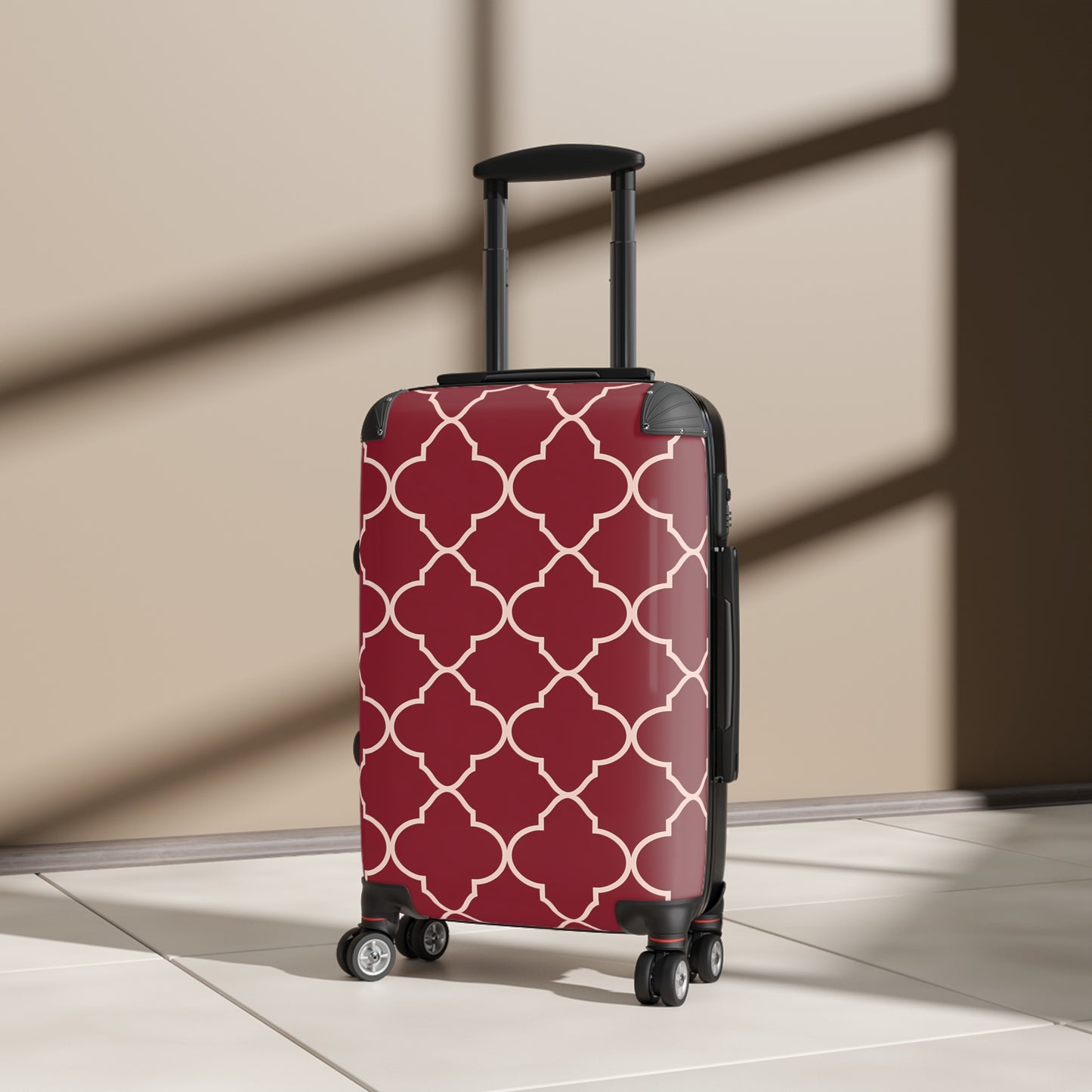 Stylish Travel Suitcase - Chic Luggage for Jetsetters, Unique Travel Accessory, Modern Suitcase, Designer Luggage, Vacation Must-Have - LOLA VEGAS ART