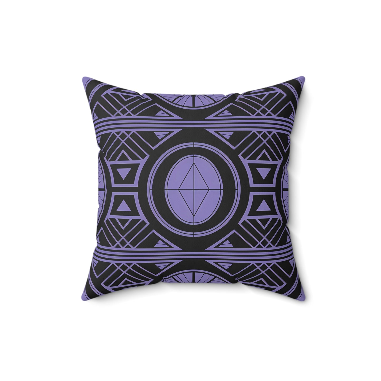 Geometric Purple Accent Pillow | Modern Home Decor, Throw Pillow, Cozy Living Room, Housewarming Gift, Boho Accessories - LOLA VEGAS ART