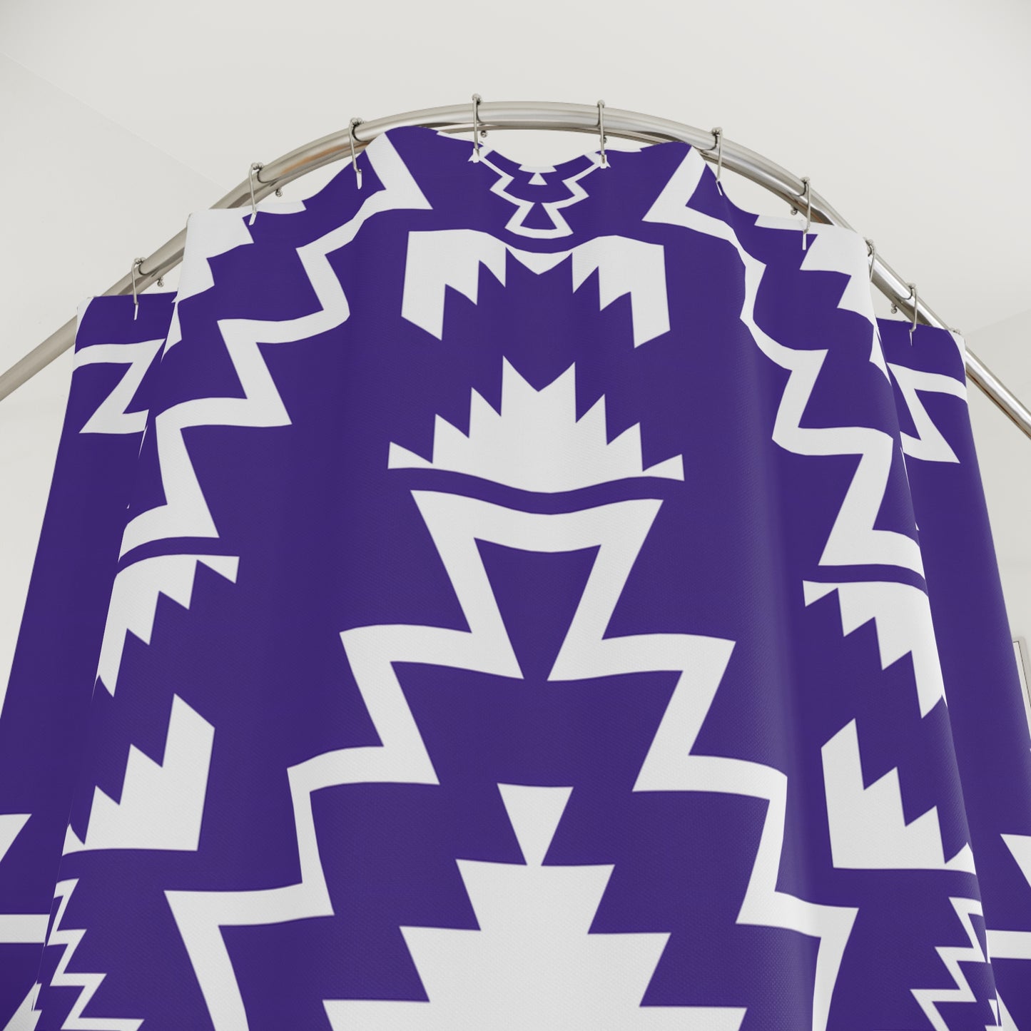 Geometric Shower Curtains - Bold Modern Decor for Bathroom, Tribal Theme, Home Styling, Gift for Her, Southwestern Home Decor