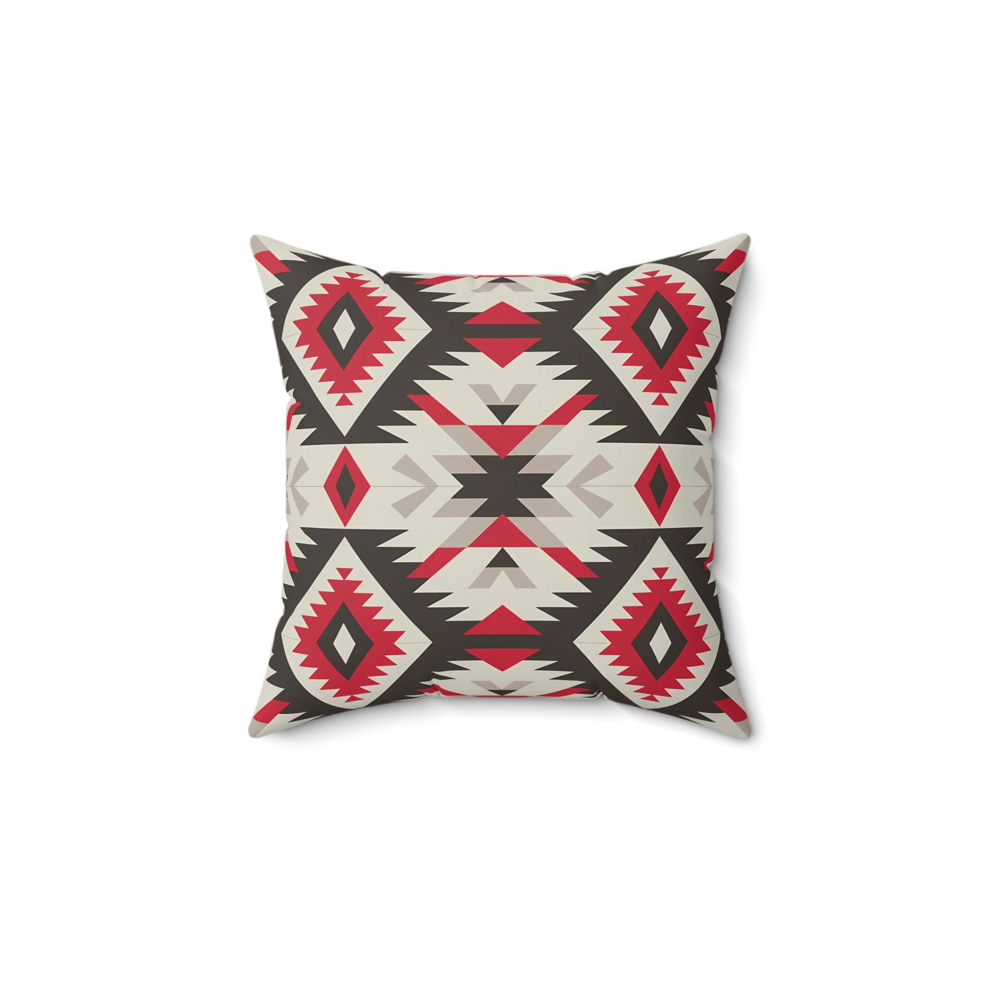 Tribal Pattern Decorative Pillow, Cozy Home Decor, Bohemian Accent Cushion, Modern Throw Pillow, Gift for Housewarming, Festival Vibes - LOLA VEGAS ART