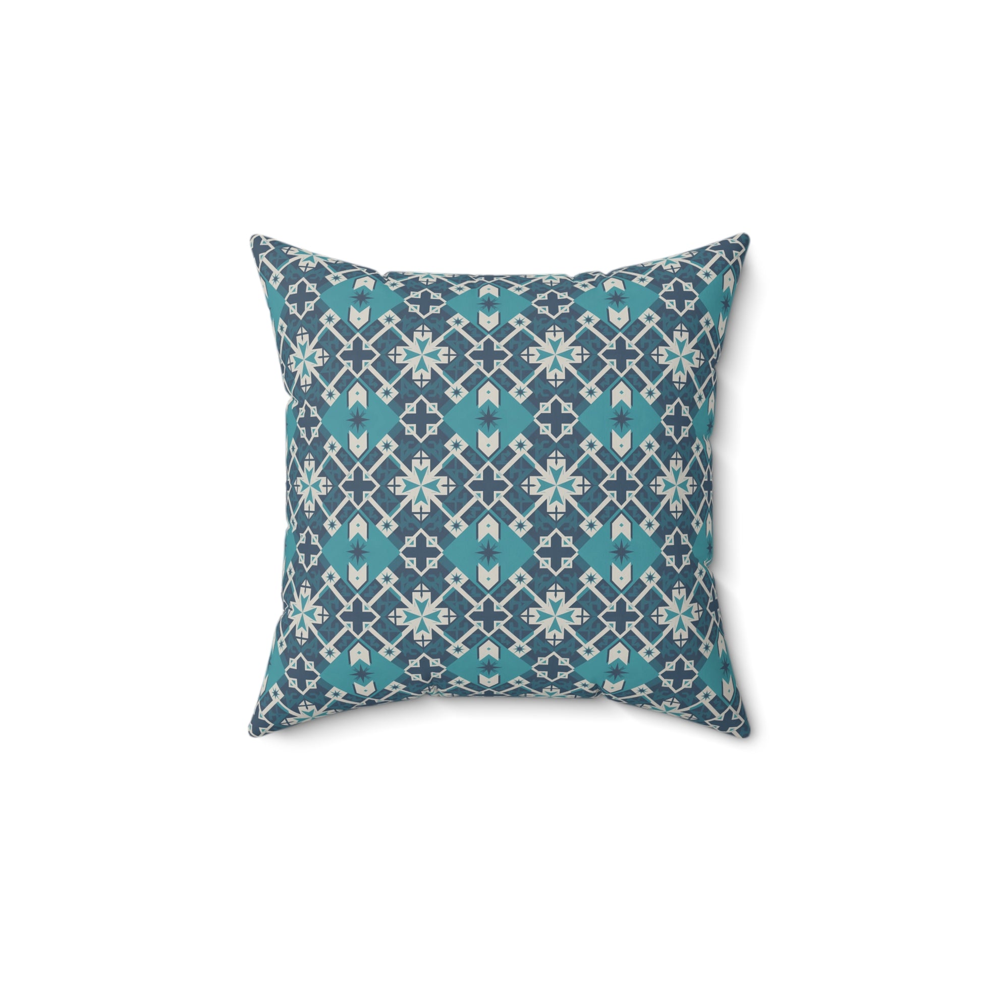 Boho Geometric Pillow - Cozy Home Decor, Modern Living Room Accent, Gift for Housewarming,  Decorative Throw Pillow, Soft Cushion - LOLA VEGAS ART