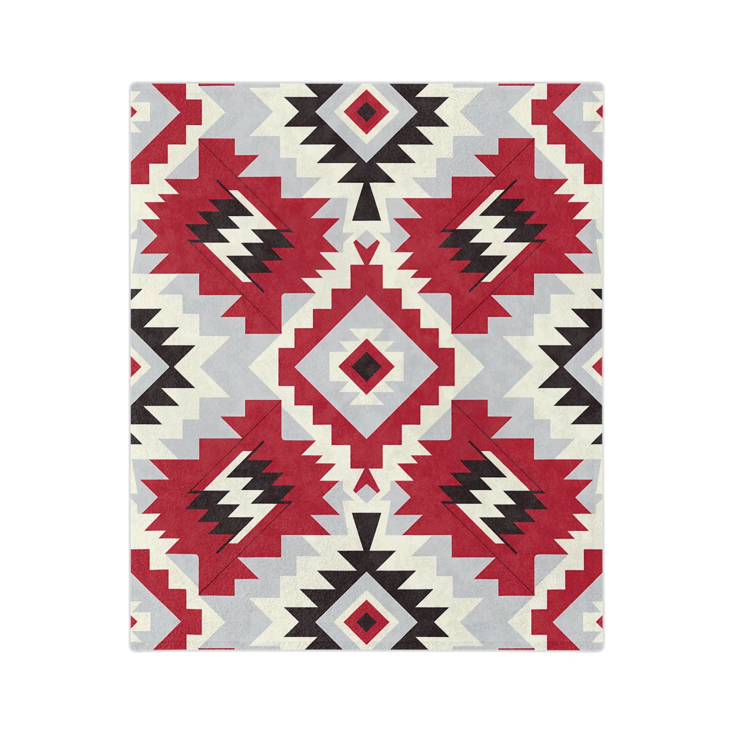 Cozy Southwestern Velveteen Microfiber Blanket | Boho Home Decor, Gift for Him/Her, Warm Throw for Couches, Camping, Bedroom - LOLA VEGAS ART