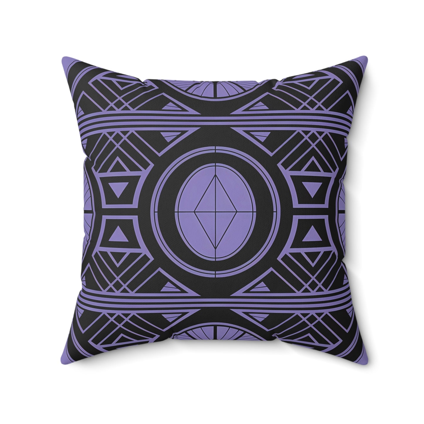 Geometric Purple Accent Pillow | Modern Home Decor, Throw Pillow, Cozy Living Room, Housewarming Gift, Boho Accessories - LOLA VEGAS ART