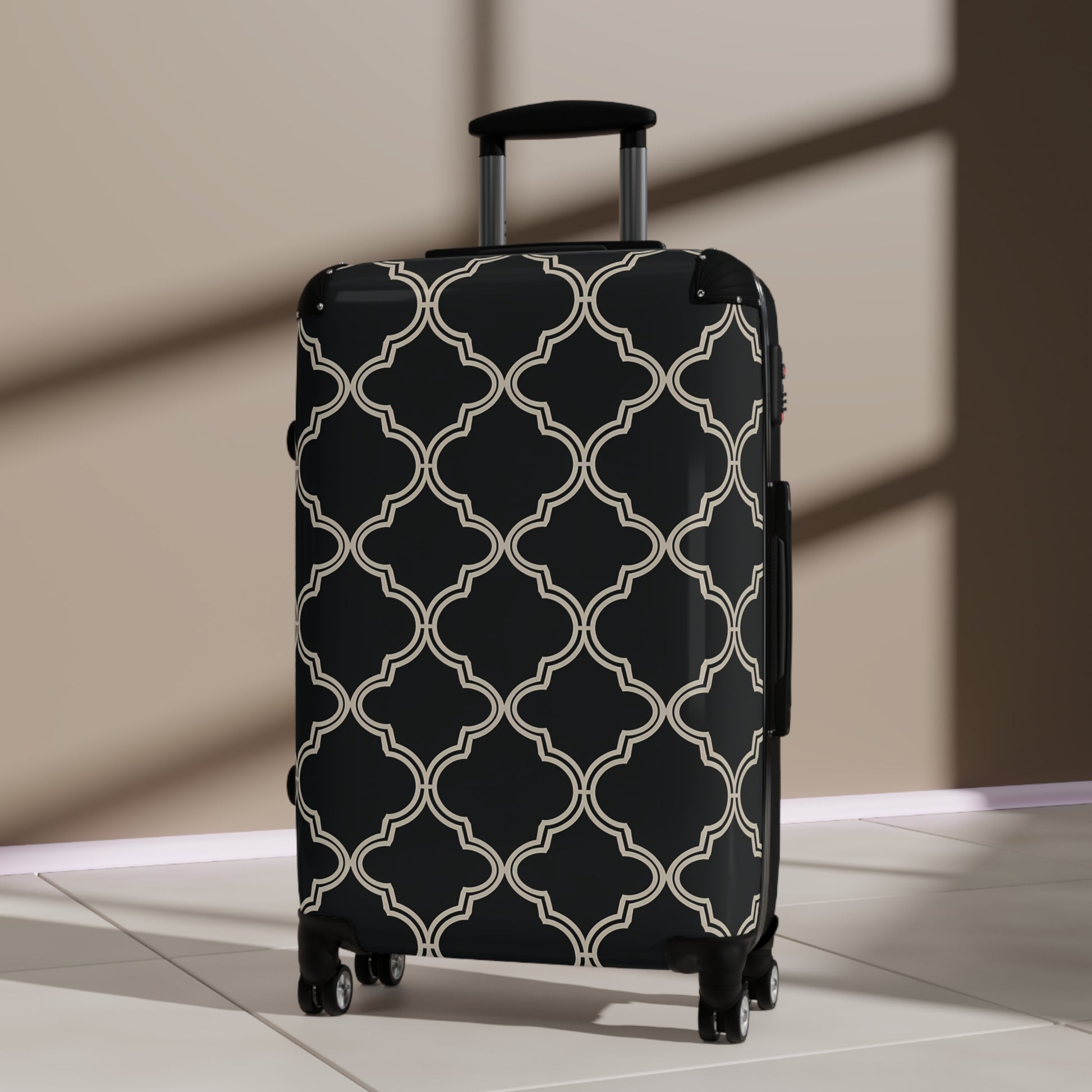 Chic Travel Suitcase - Stylish Luggage for Jetsetters, Perfect for Holidays, Weekenders, Adventure Lovers, or Business Trips, Classy Luggage - LOLA VEGAS ART