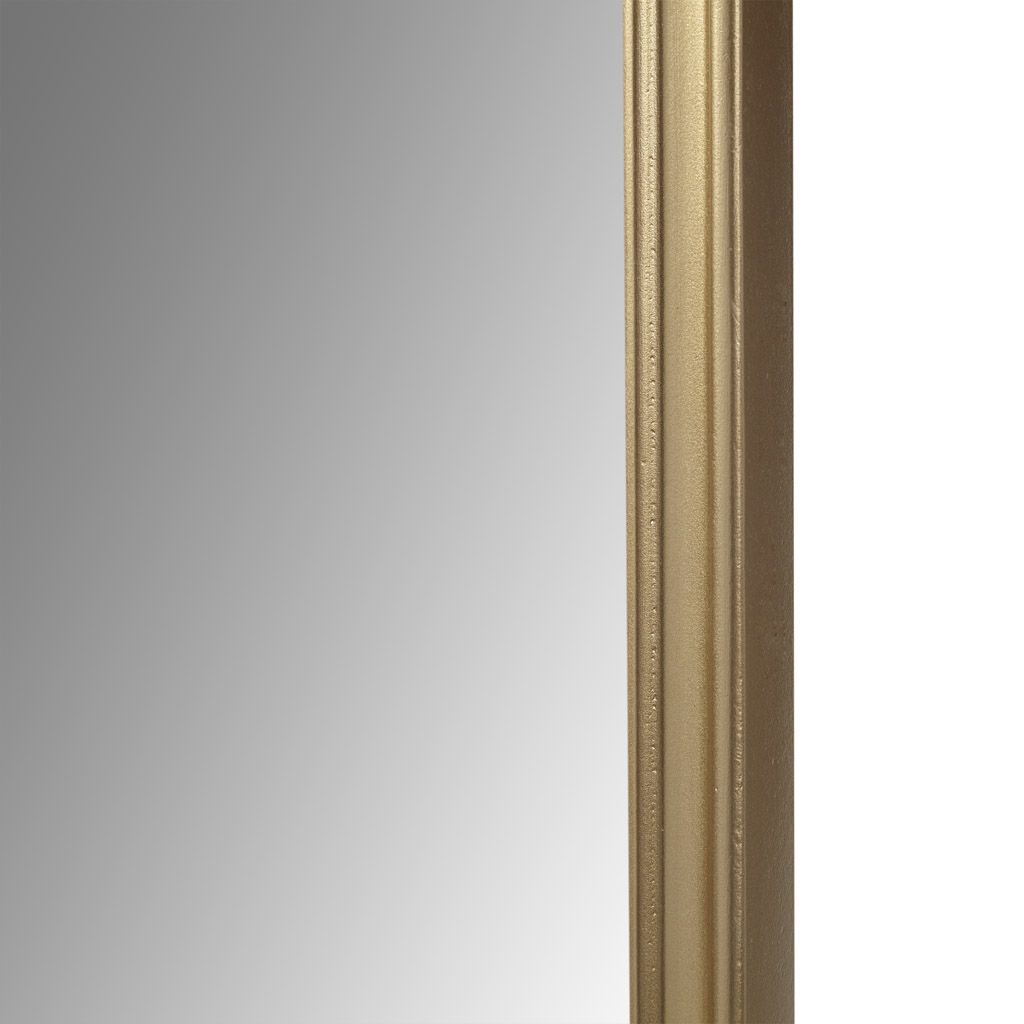 Gold Scalloped Wood Wall Mirror - LOLA VEGAS ART