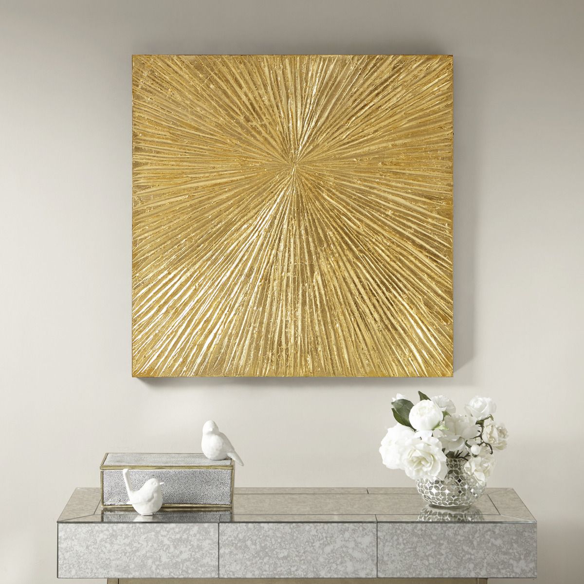 Hand Painted Dimensional Resin Wall Art - LOLA VEGAS ART