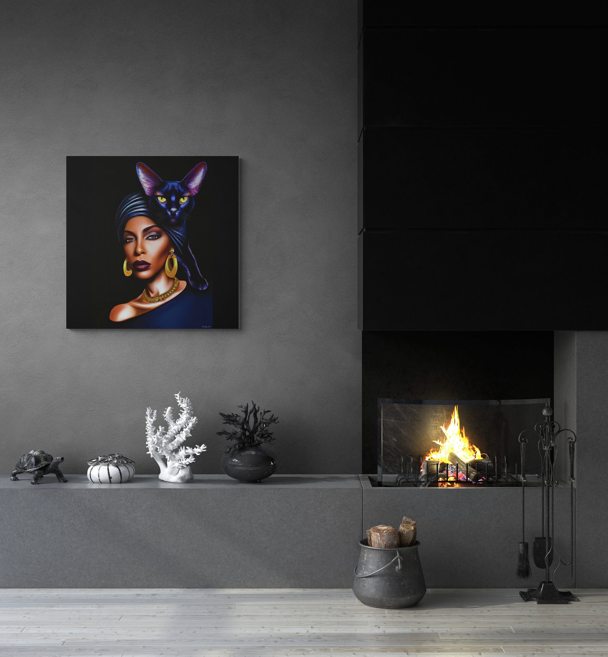 wall art, wall art canvas, wall art decor, wall art prints, wall decor, cat art, wall art urban,wall art eclectic, wall art egypt, - LOLA VEGAS ART