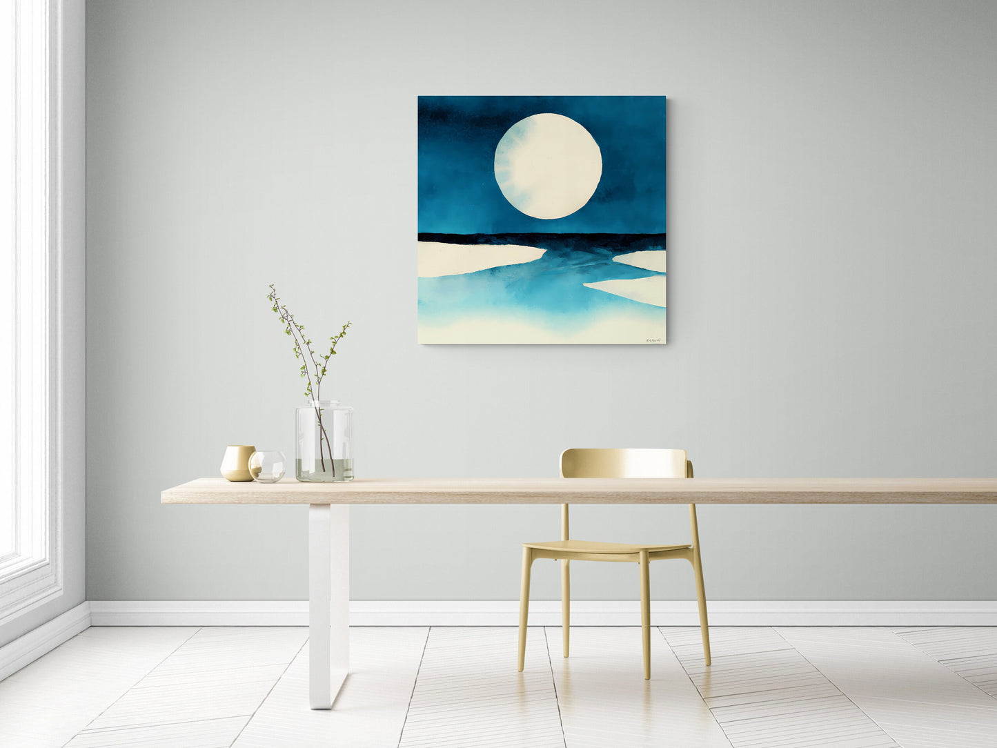 wall art, wall art canvas, wall art dcor, wall art canvas moon, wall art beach, wall art living room, wall art bedroom, wall art ocean - LOLA VEGAS ART