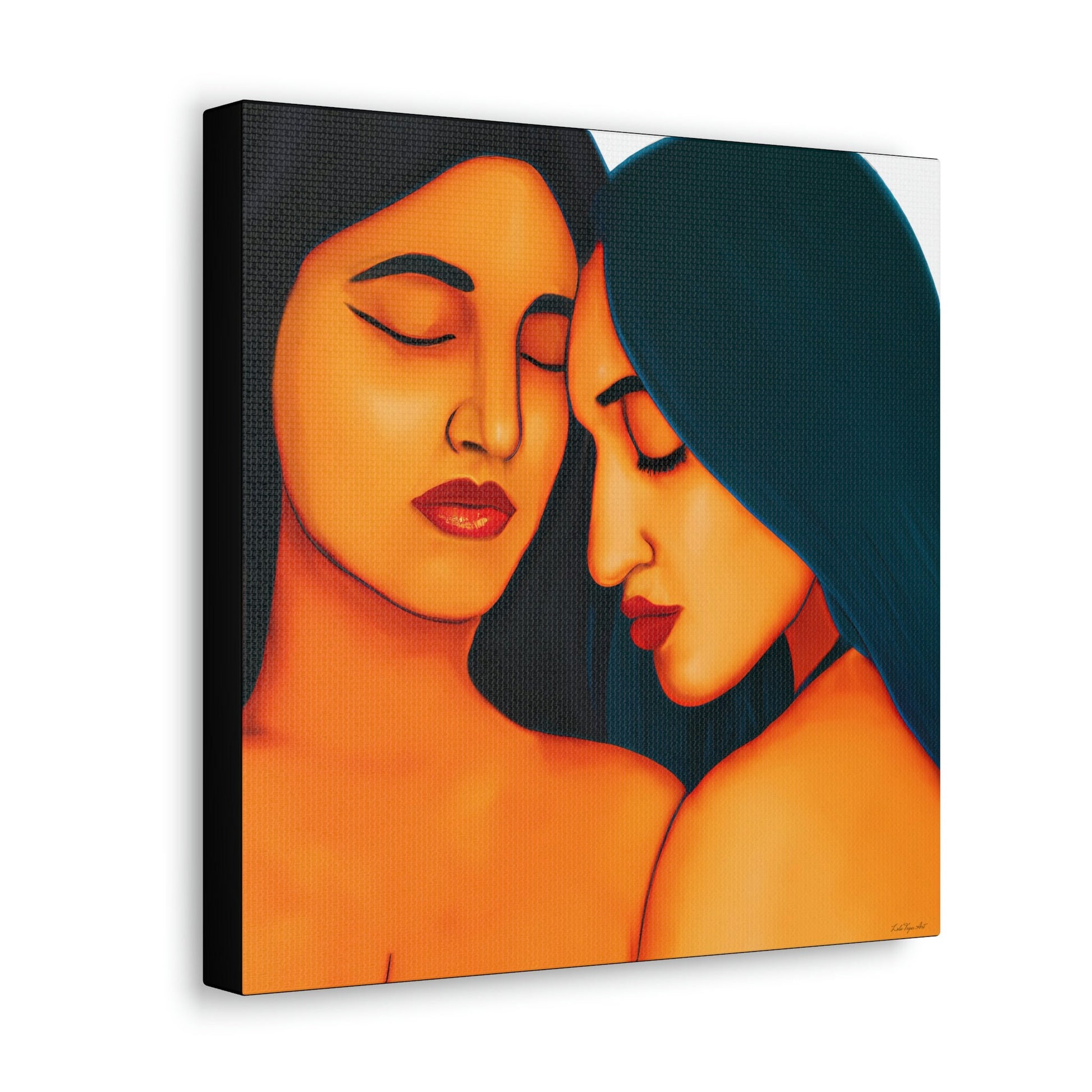 Latina art,romantic wall art, wall art, wall art canvas, wall art decor, woman decor, romantic wall art, wall decor - LOLA VEGAS ART