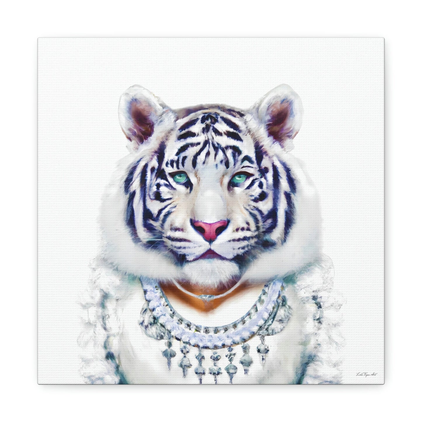 tiger art,  tiger picture, animal art, animal print, wall art, wall art canvas, wall art dcor, tiger decor - LOLA VEGAS ART