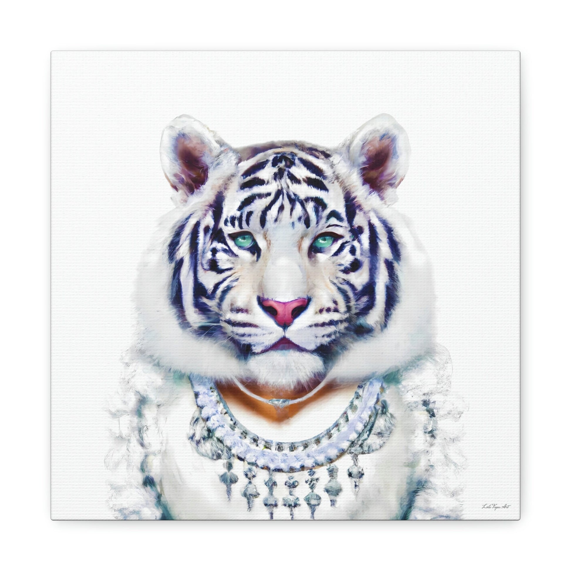 tiger art,  tiger picture, animal art, animal print, wall art, wall art canvas, wall art dcor, tiger decor - LOLA VEGAS ART