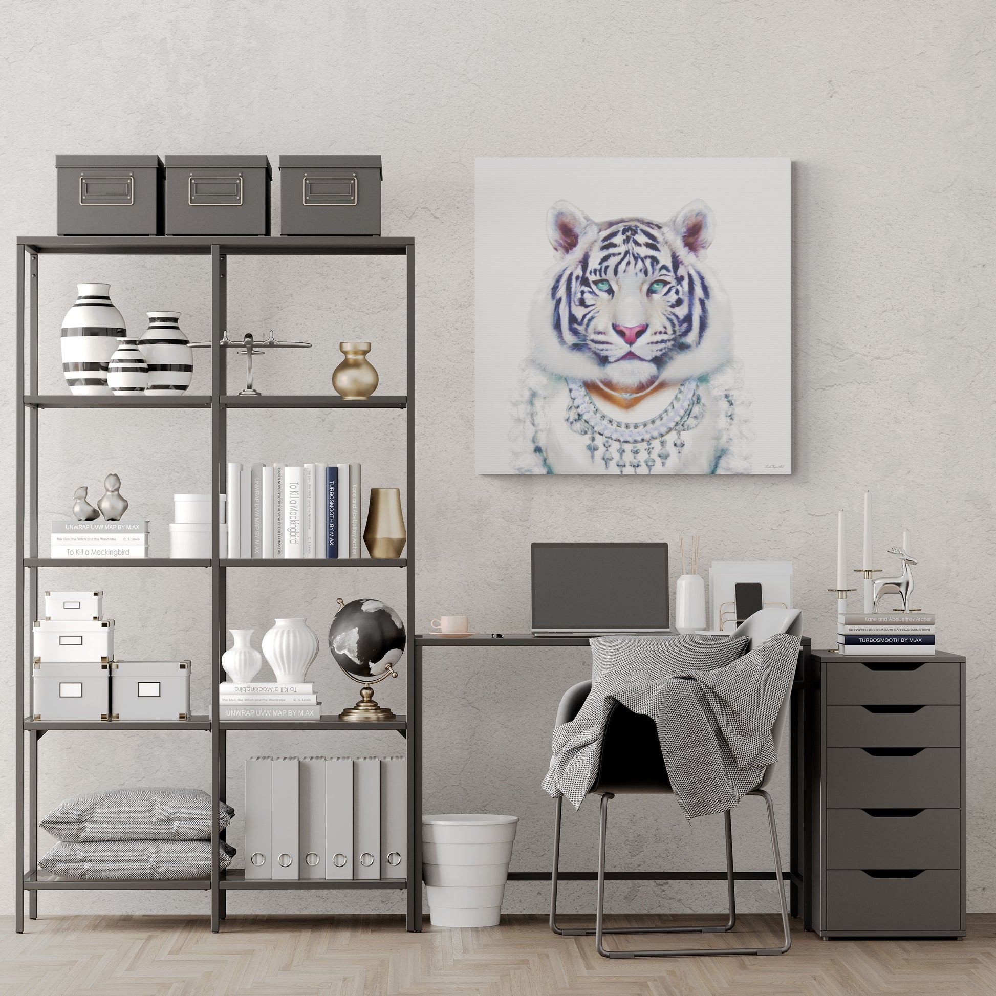 tiger art,  tiger picture, animal art, animal print, wall art, wall art canvas, wall art dcor, tiger decor - LOLA VEGAS ART