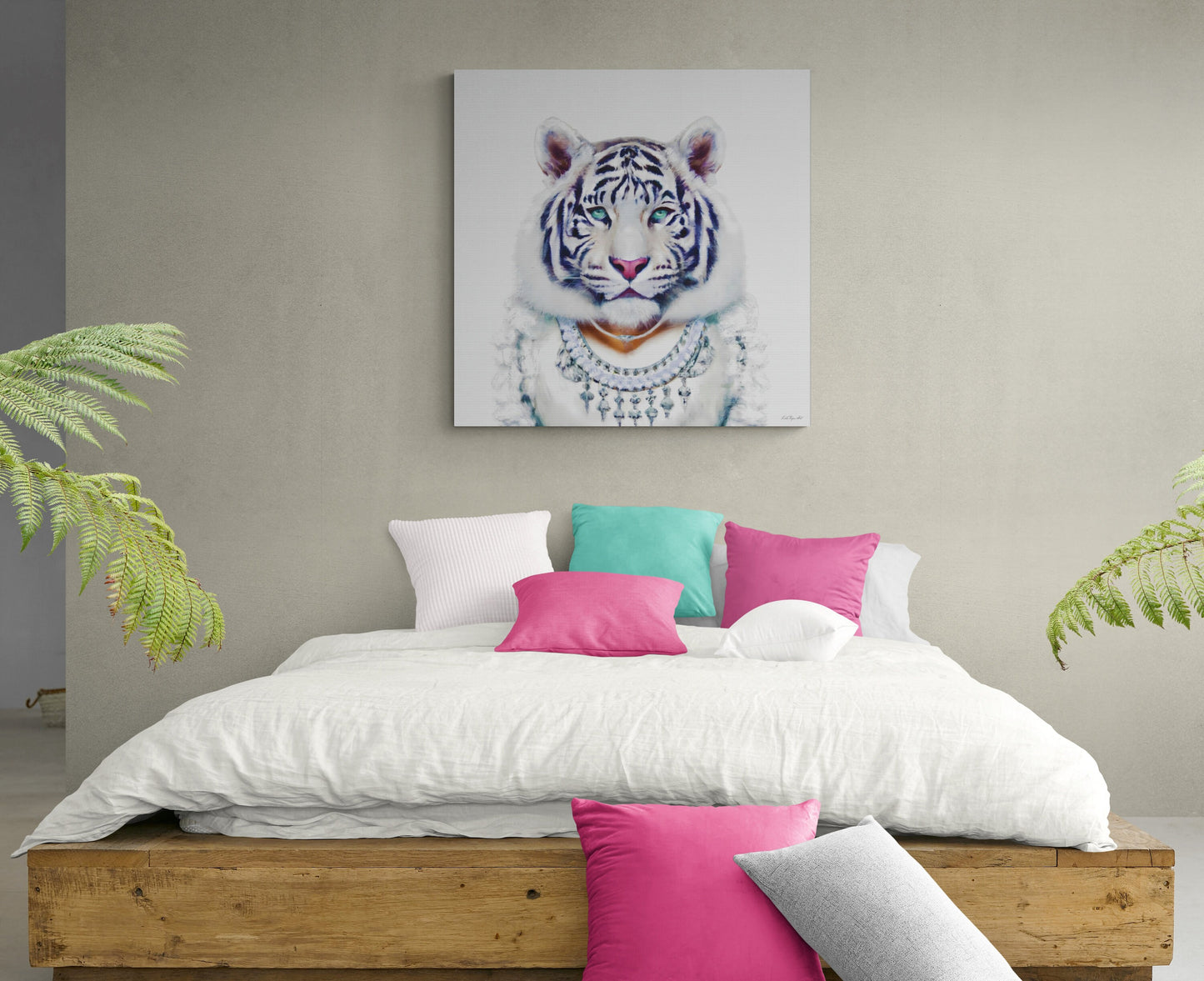 tiger art,  tiger picture, animal art, animal print, wall art, wall art canvas, wall art dcor, tiger decor - LOLA VEGAS ART