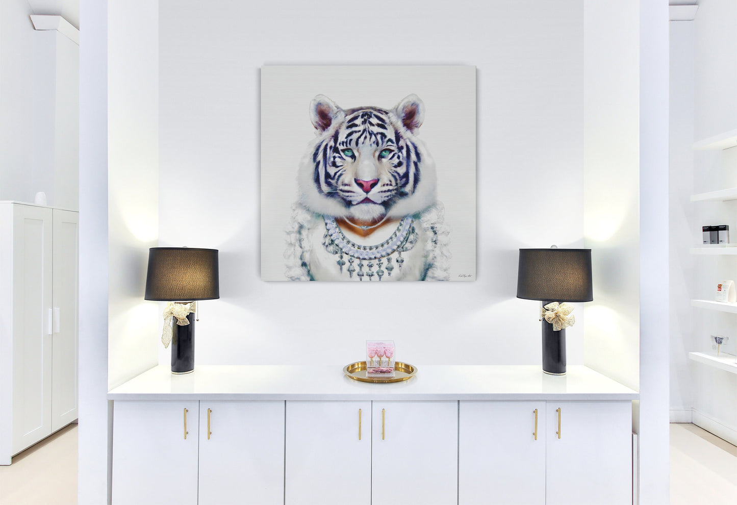 tiger art,  tiger picture, animal art, animal print, wall art, wall art canvas, wall art dcor, tiger decor - LOLA VEGAS ART