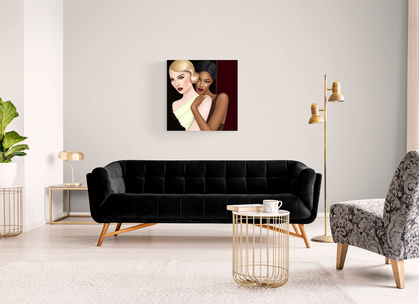 romantic wall art, wall art, wall art canvas, wall art decor, woman decor, romantic wall art - LOLA VEGAS ART
