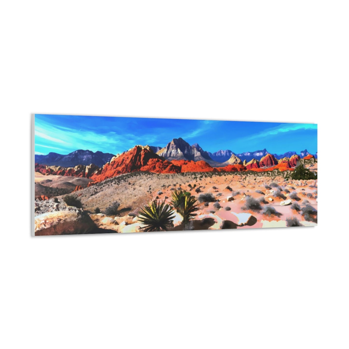 national park art, red rock canyon, las vegas, desert landscape, desert print, wall art, wall art canvas, wall art dcor - LOLA VEGAS ART