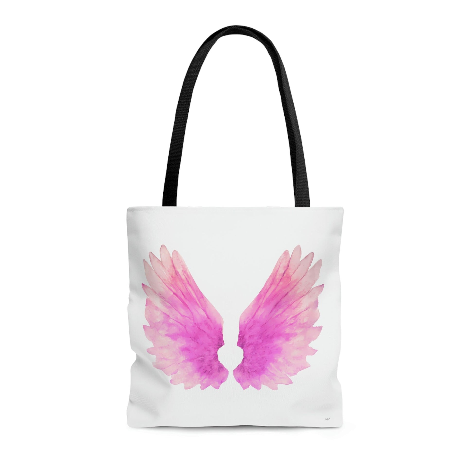 angel wings,bag, canvas bag, tote bag, gifts for women, canvas shopper, oversized canvas bag, reusable bag, shopping bag, tote bag for women - LOLA VEGAS ART