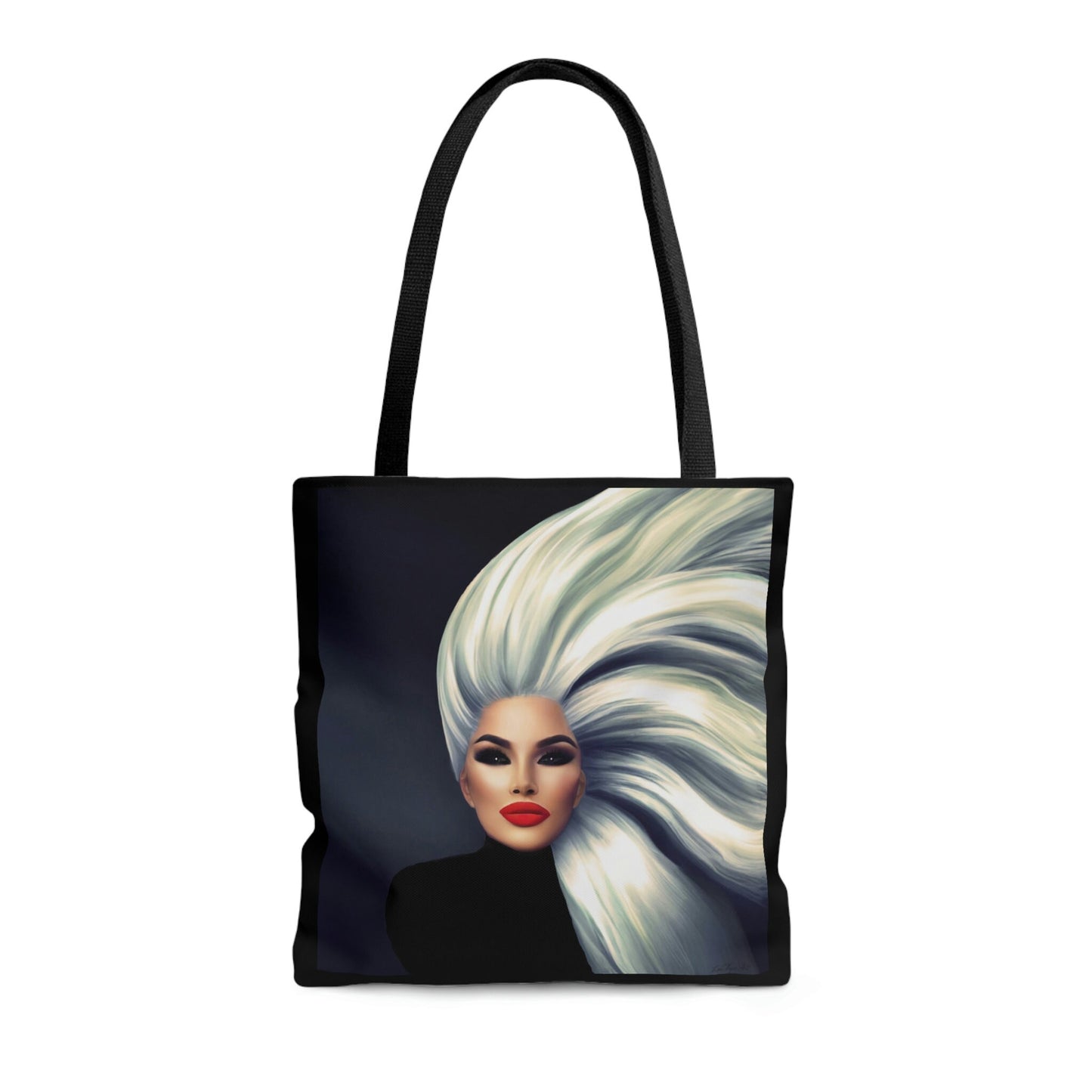 goddess, bag, canvas bag, tote bag, gifts for women, canvas shopper, oversized canvas bag, reusable bag, shopping bag, tote bag for women - LOLA VEGAS ART