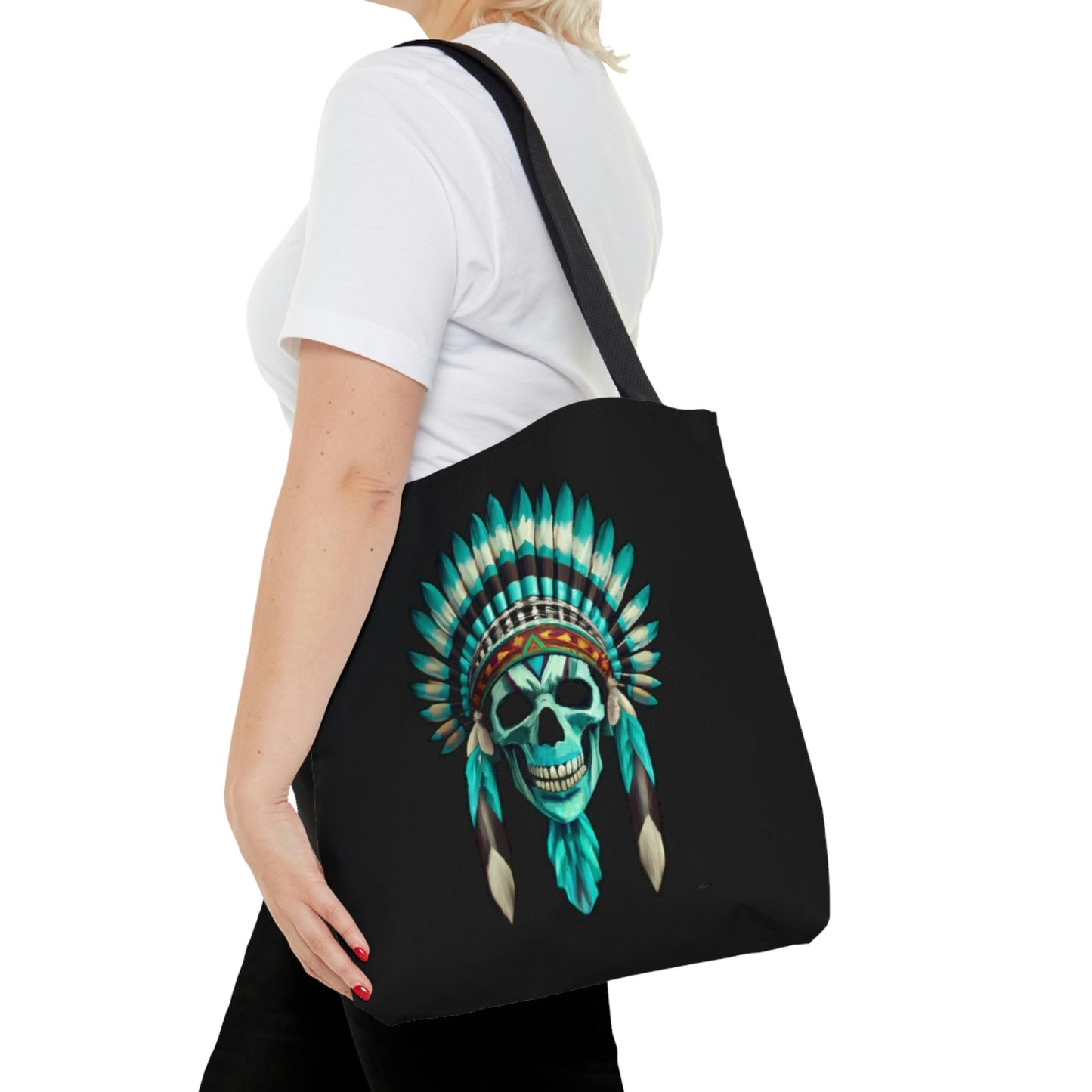 skull, bag, canvas bag, tote bag, gifts for women, canvas shopper, oversized canvas bag, reusable bag, shopping bag, tote bag for women - LOLA VEGAS ART
