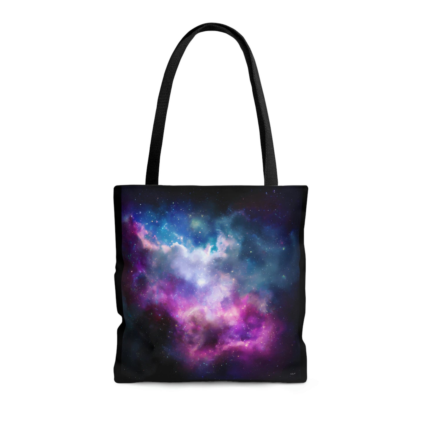 galaxy, space, canvas bag, tote bag, gifts for women, canvas shopper, oversized canvas bag, reusable bag, shopping bag, tote bag for women - LOLA VEGAS ART